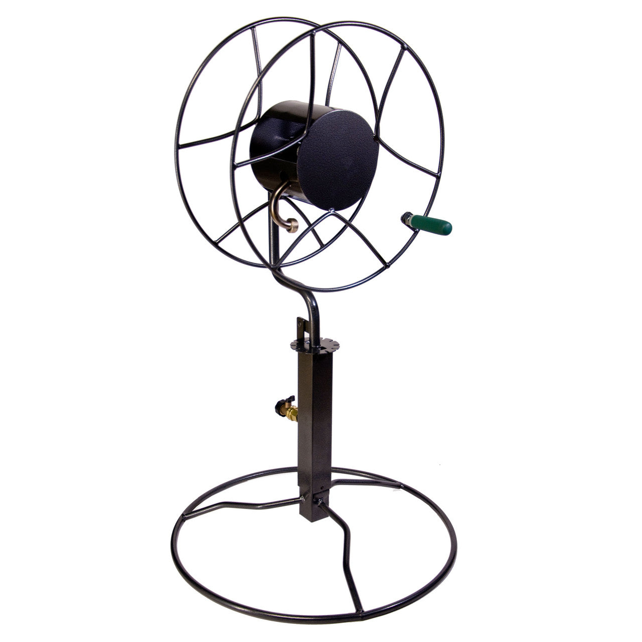 Free Standing Swivel Hose Reel with optional Patio Base