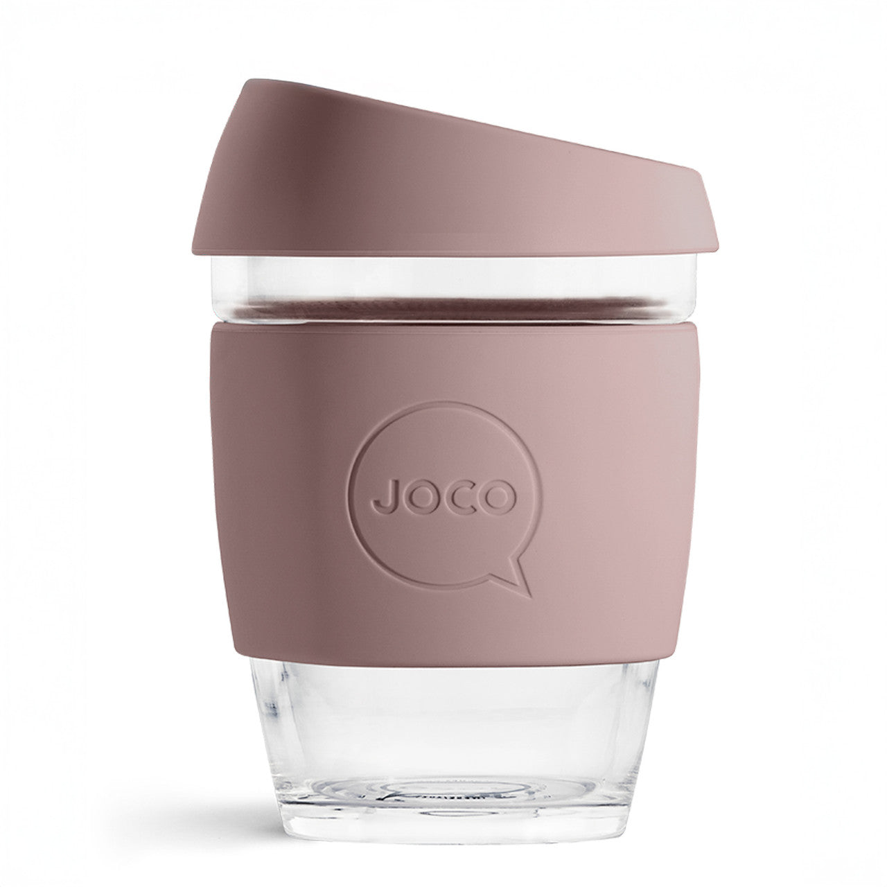 Reusable Glass Coffee Cup 12oz