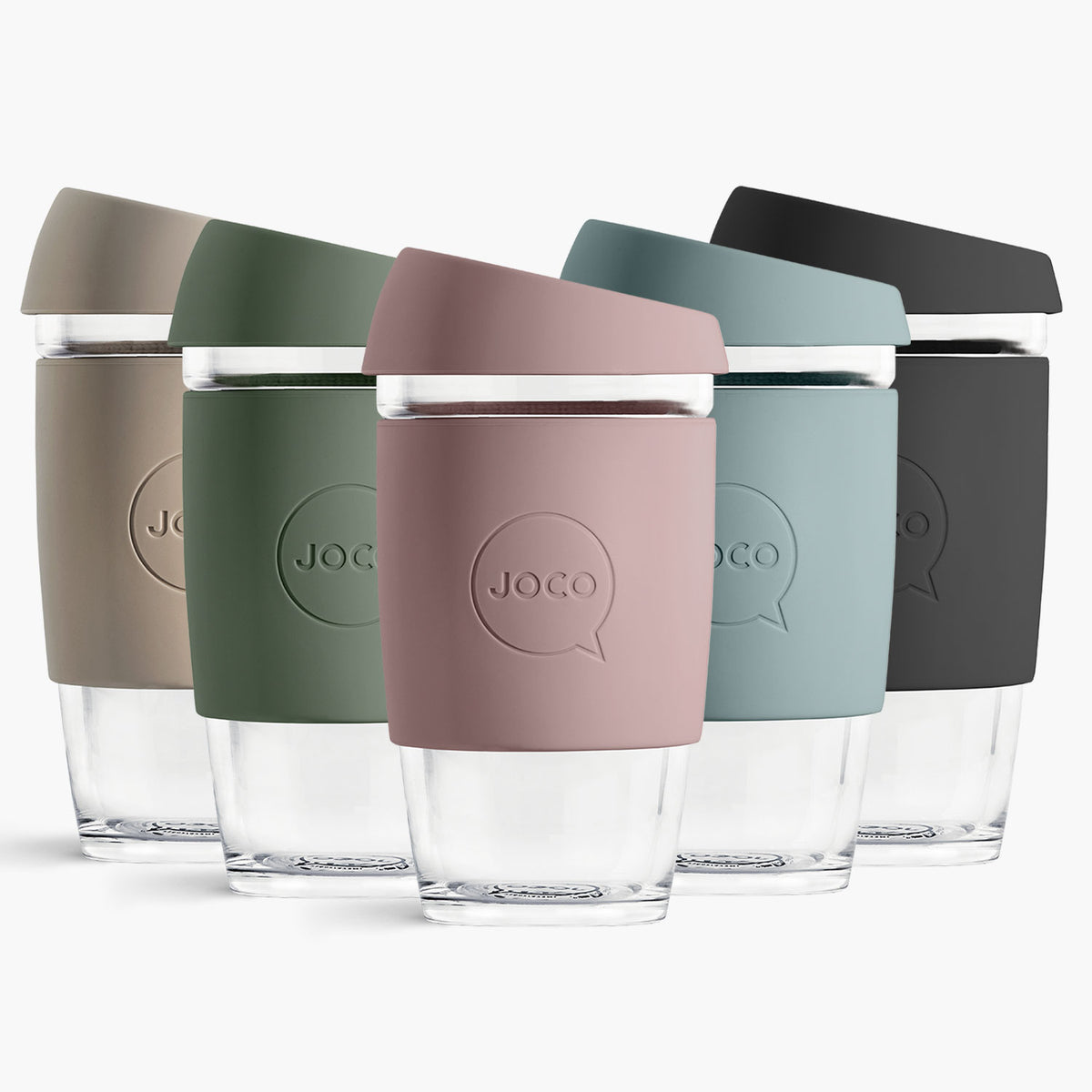 Reusable Glass Coffee Cup 16oz