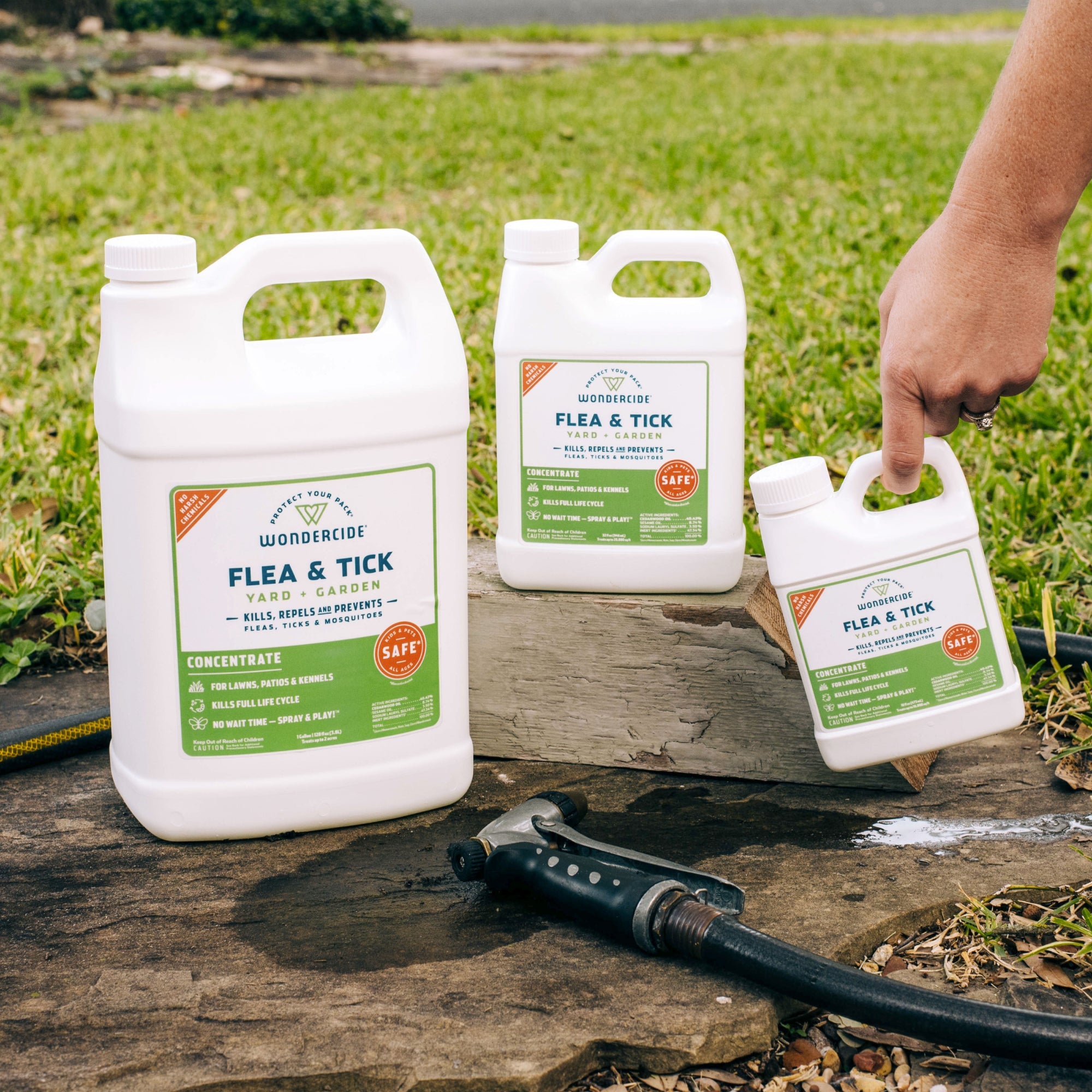 Outdoor Flea & Tick Yard Spray Starter Kit - Sprayer & Concentrate