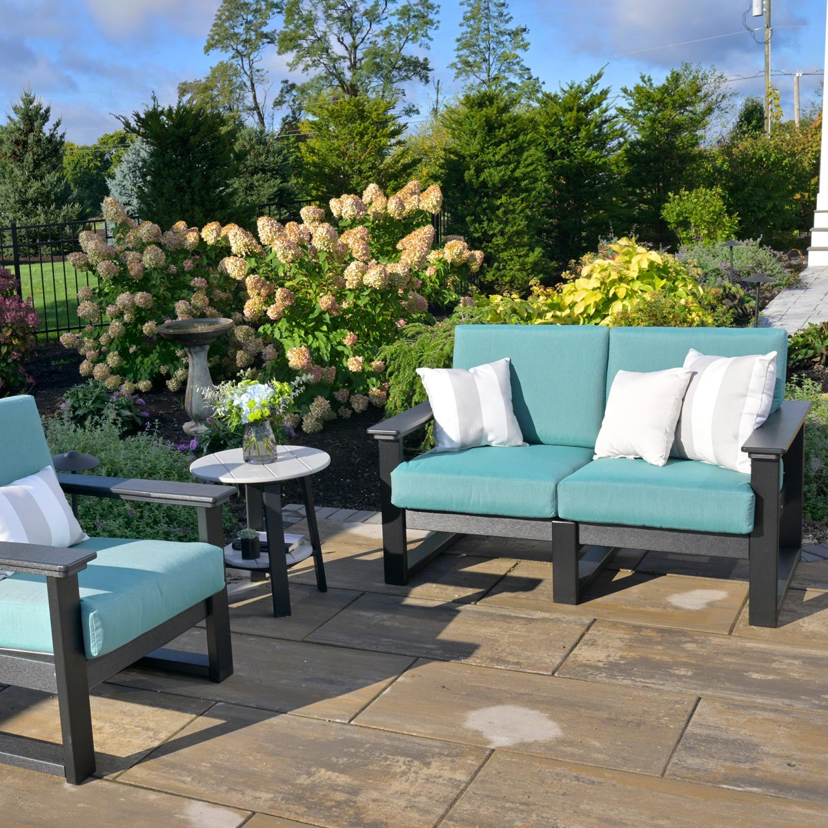The Lanai Loveseat - Deep Seating Outdoor Couch | Eartheasy.com