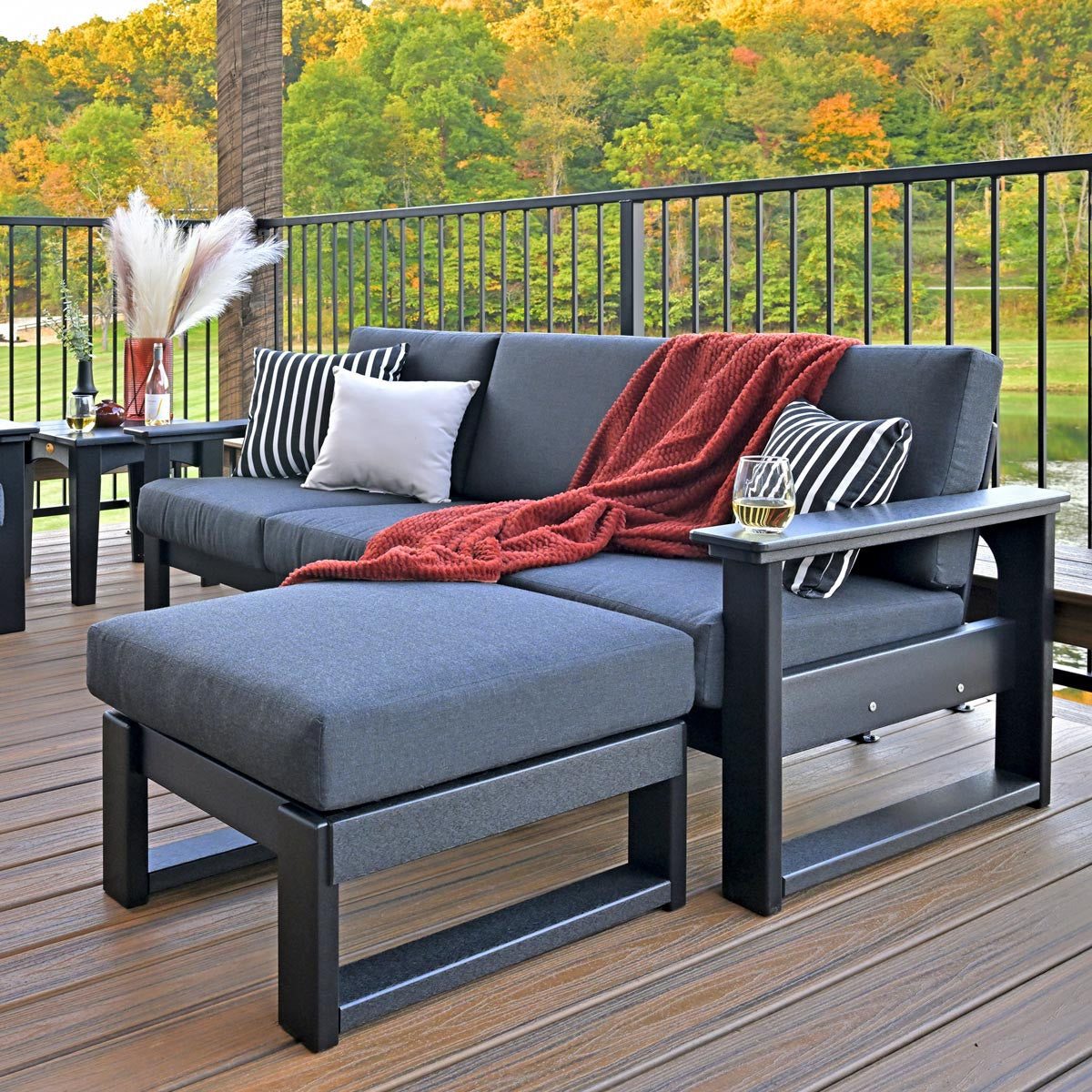 The Lanai Sofa - Deep Seating Outdoor Couch | Eartheasy.com
