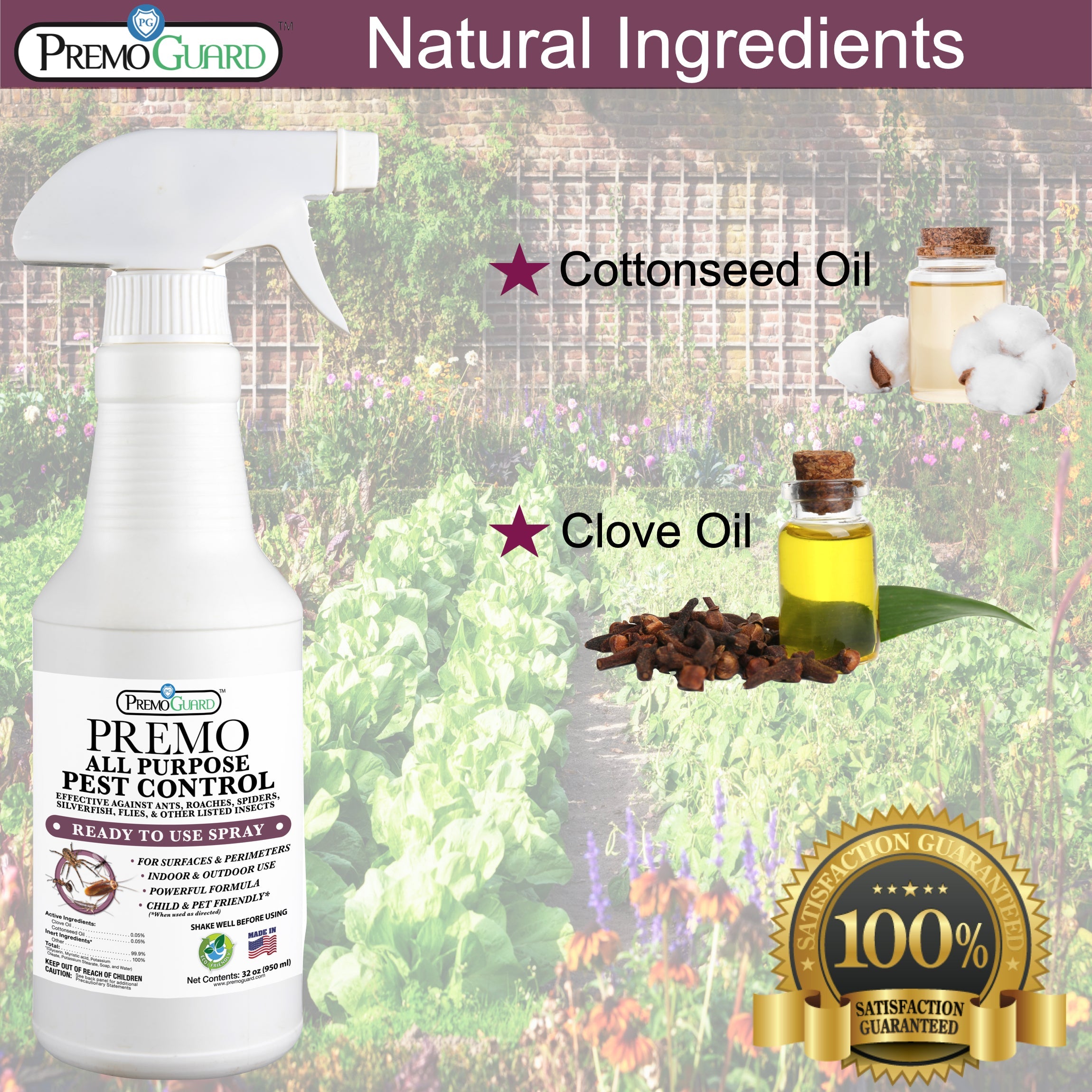 All Purpose Indoor Pest Control Spray - 32 oz