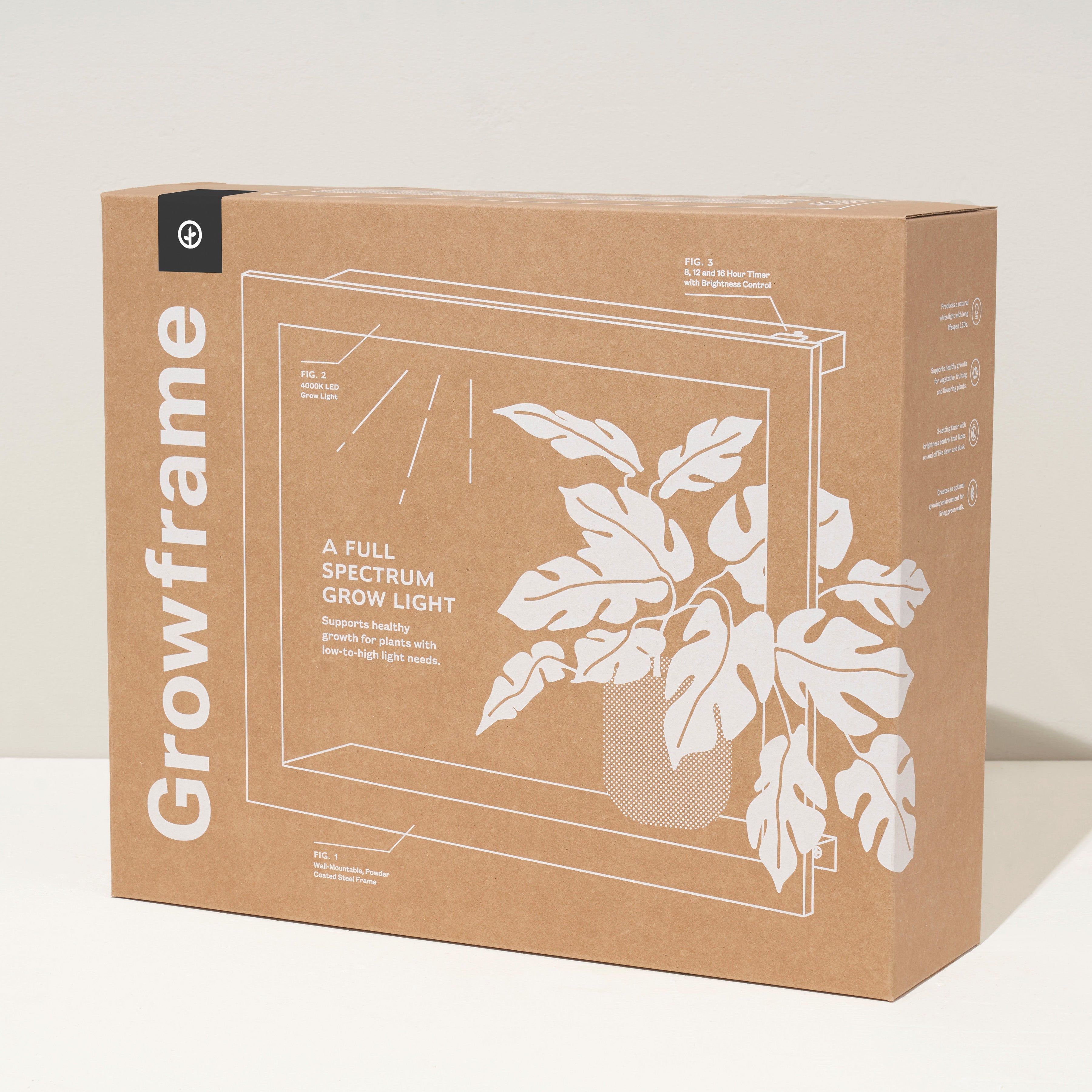 Smart Standard Growframe - Wall Mounted Grow Light