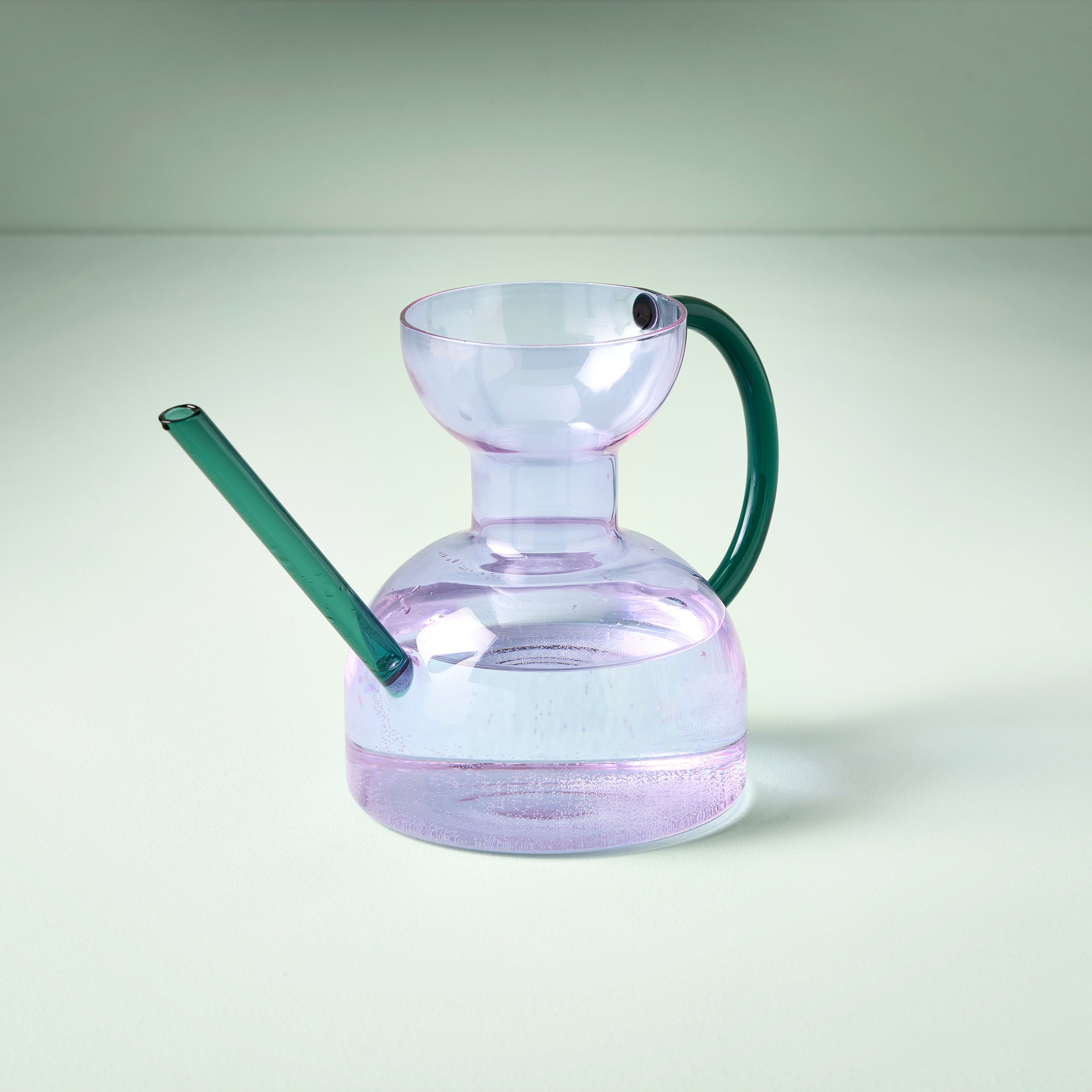 Decorative Glass Watering Can - 32 Fl Oz