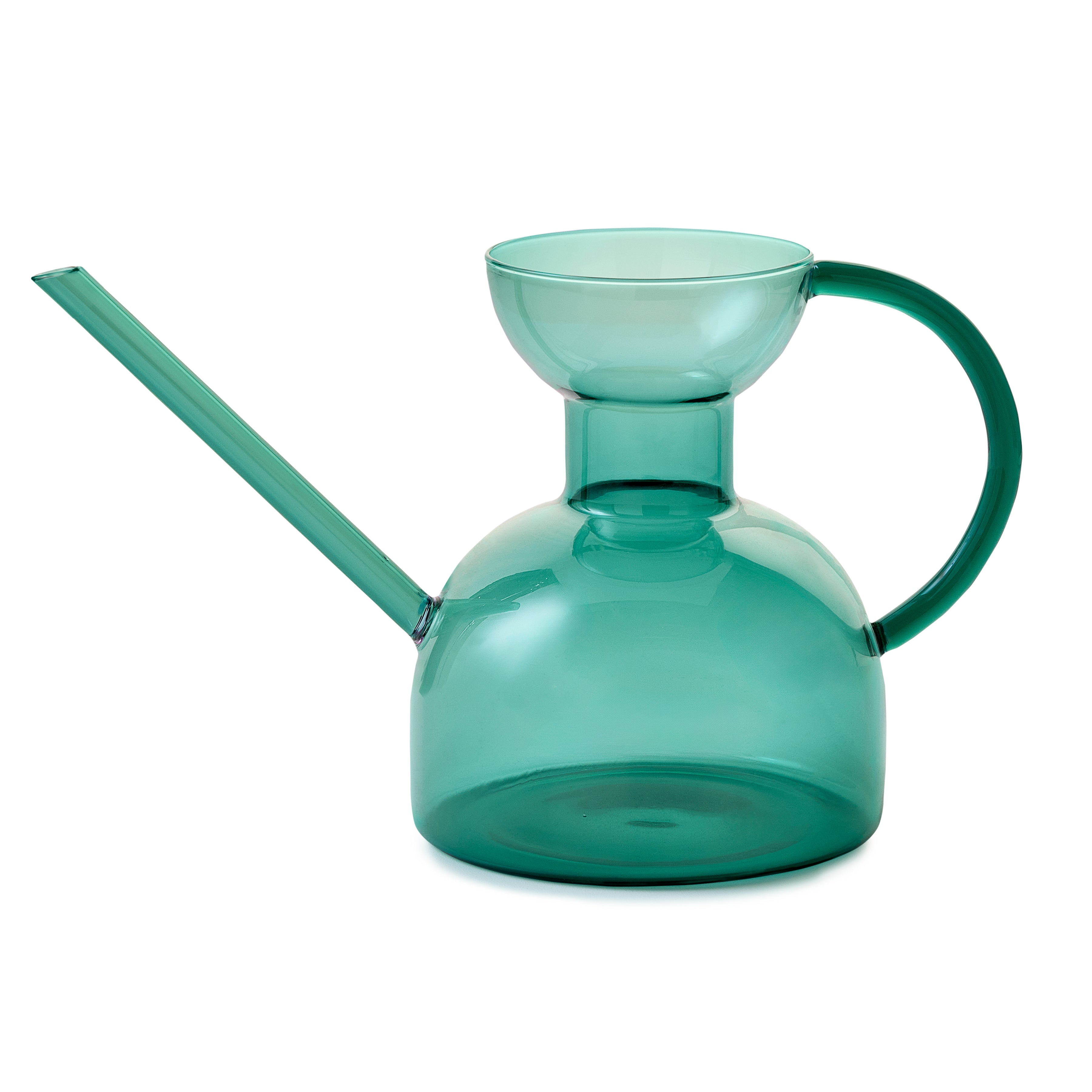 Decorative Glass Watering Can - 32 Fl Oz