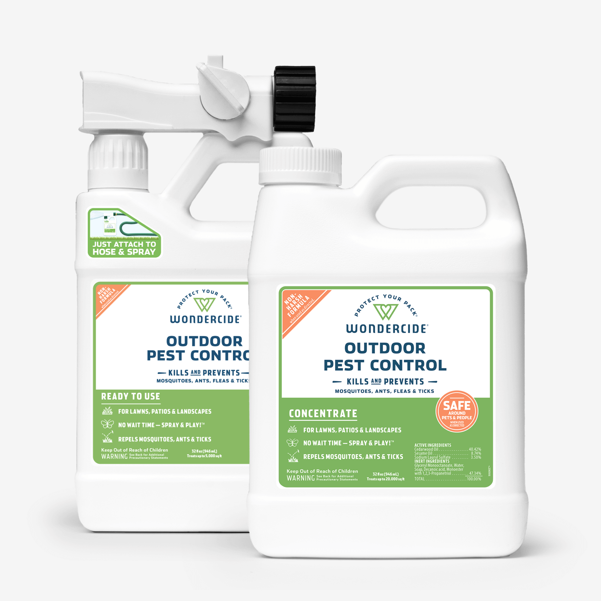 Outdoor Mosquito Spray Starter Kit - Sprayer & Concentrate