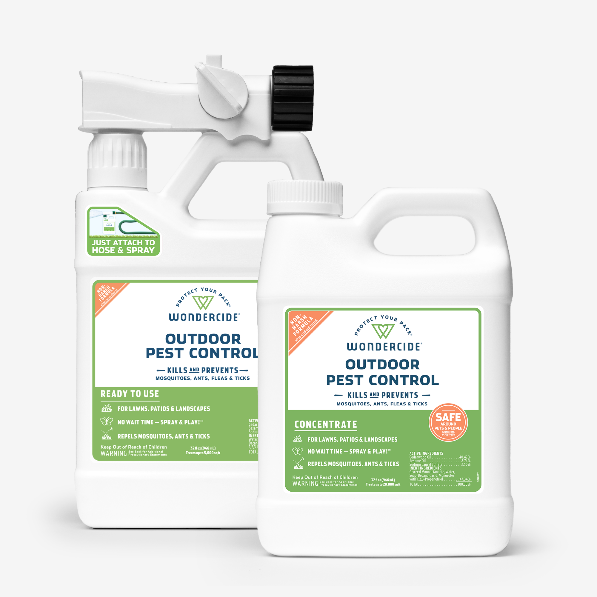Outdoor Mosquito Spray Starter Kit - Sprayer & Concentrate