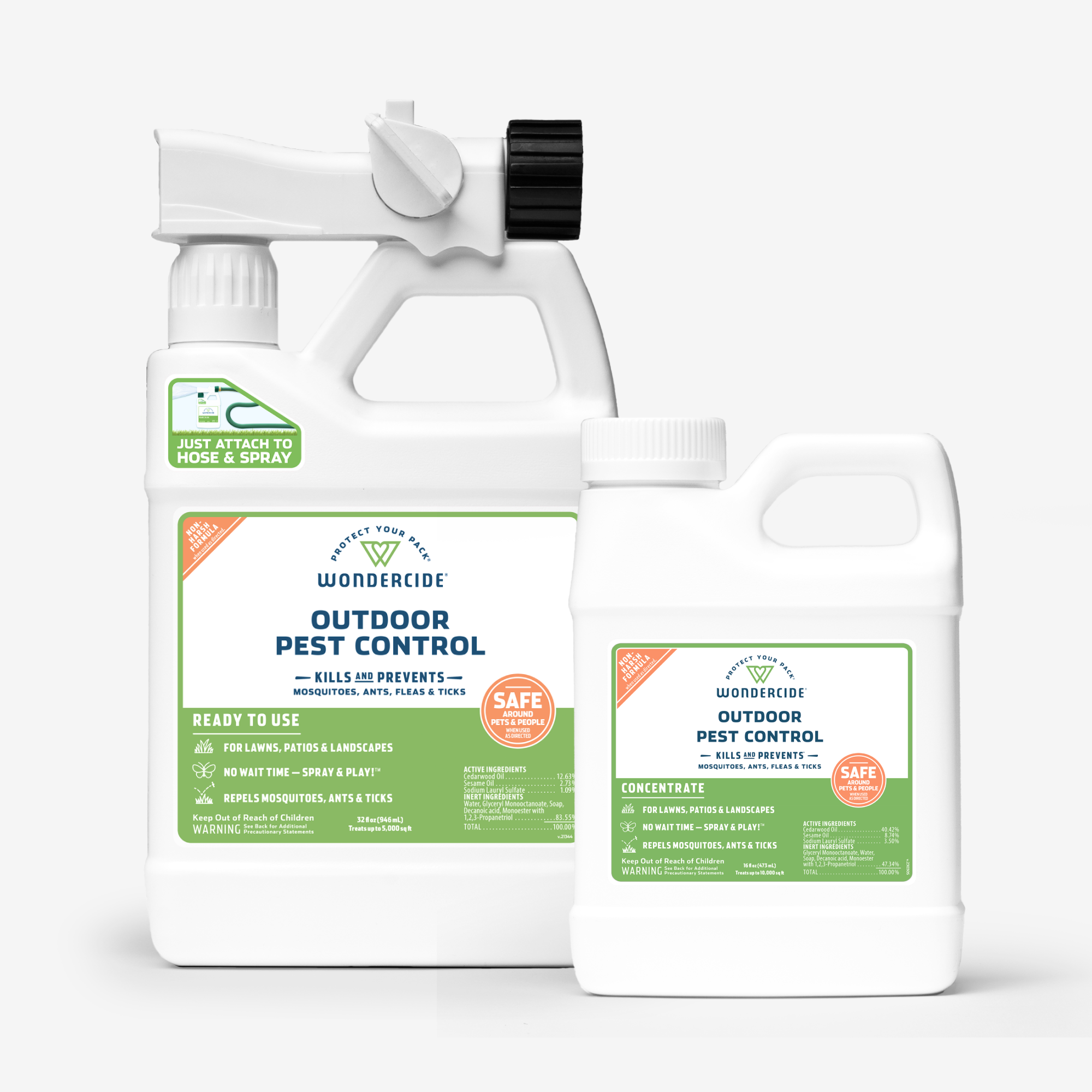 Outdoor Mosquito Spray Starter Kit - Sprayer & Concentrate
