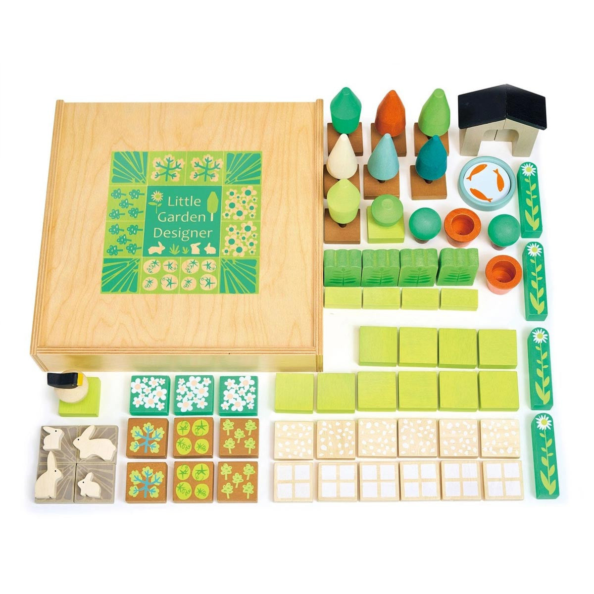 Little Wooden Garden Designer Set