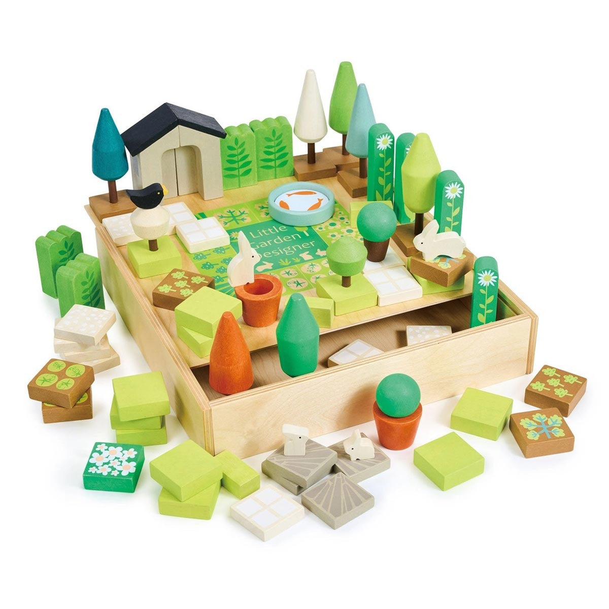 Little Wooden Garden Designer Set