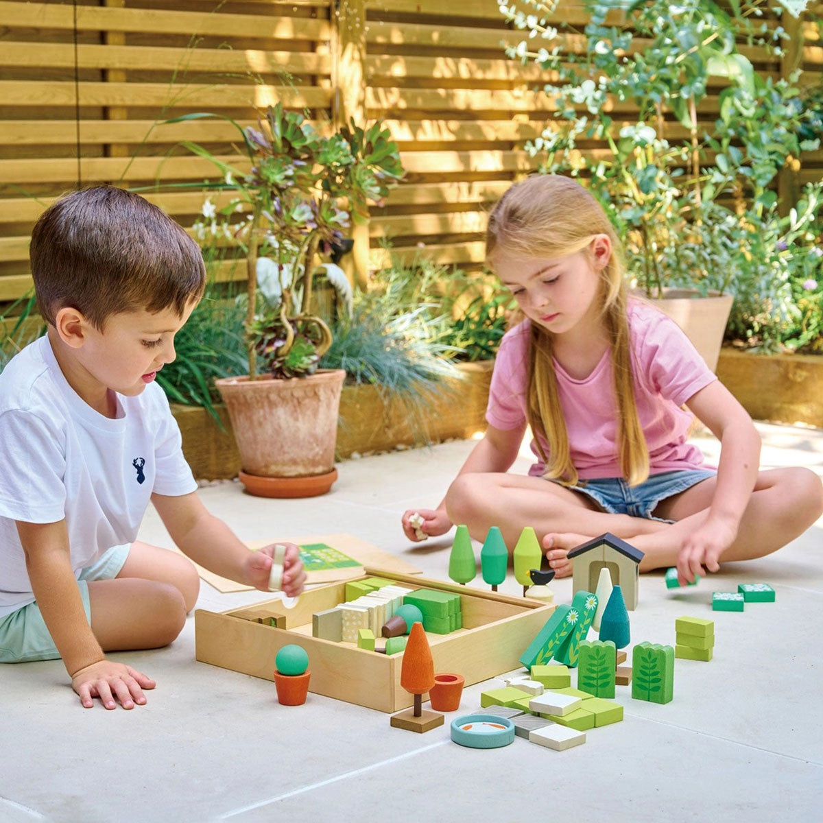 Little Wooden Garden Designer Set