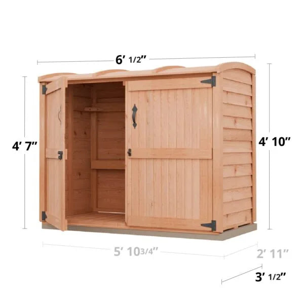 6' x 3' Oscar Waste Management Shed