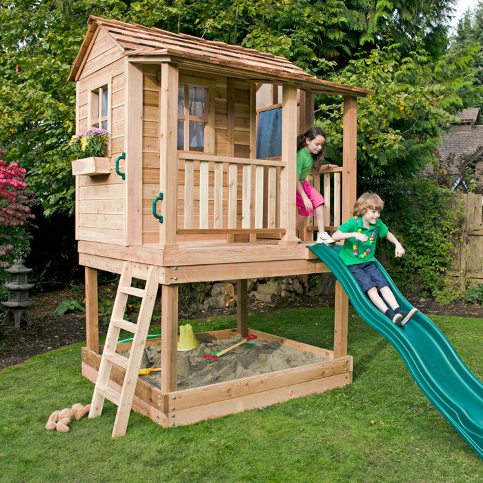 Optional - elevated assembly (sandbox included) 