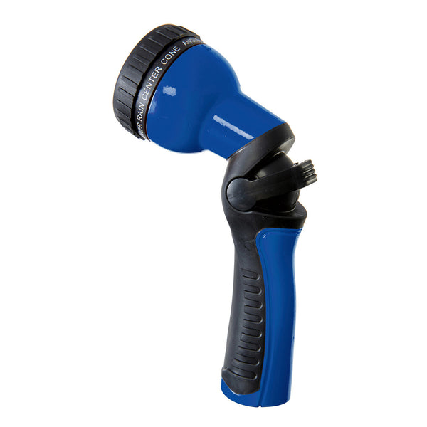 garden sprayer hose Dramm One Touch Revolution 9-Pattern Spray Gun Blue
