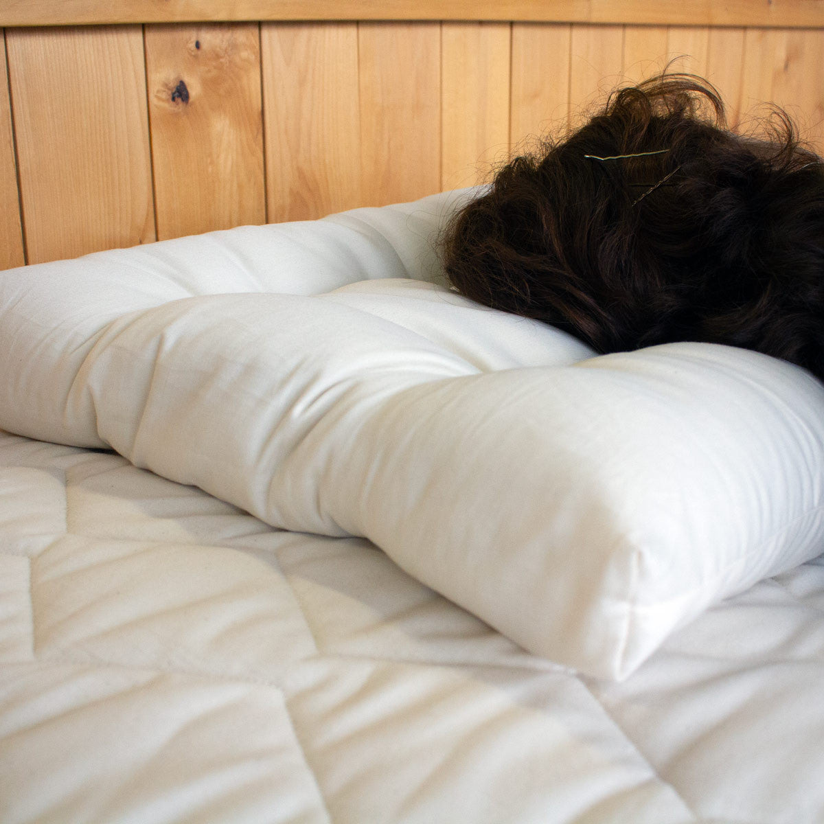 Natural Wool Orthopedic Neck Pillow