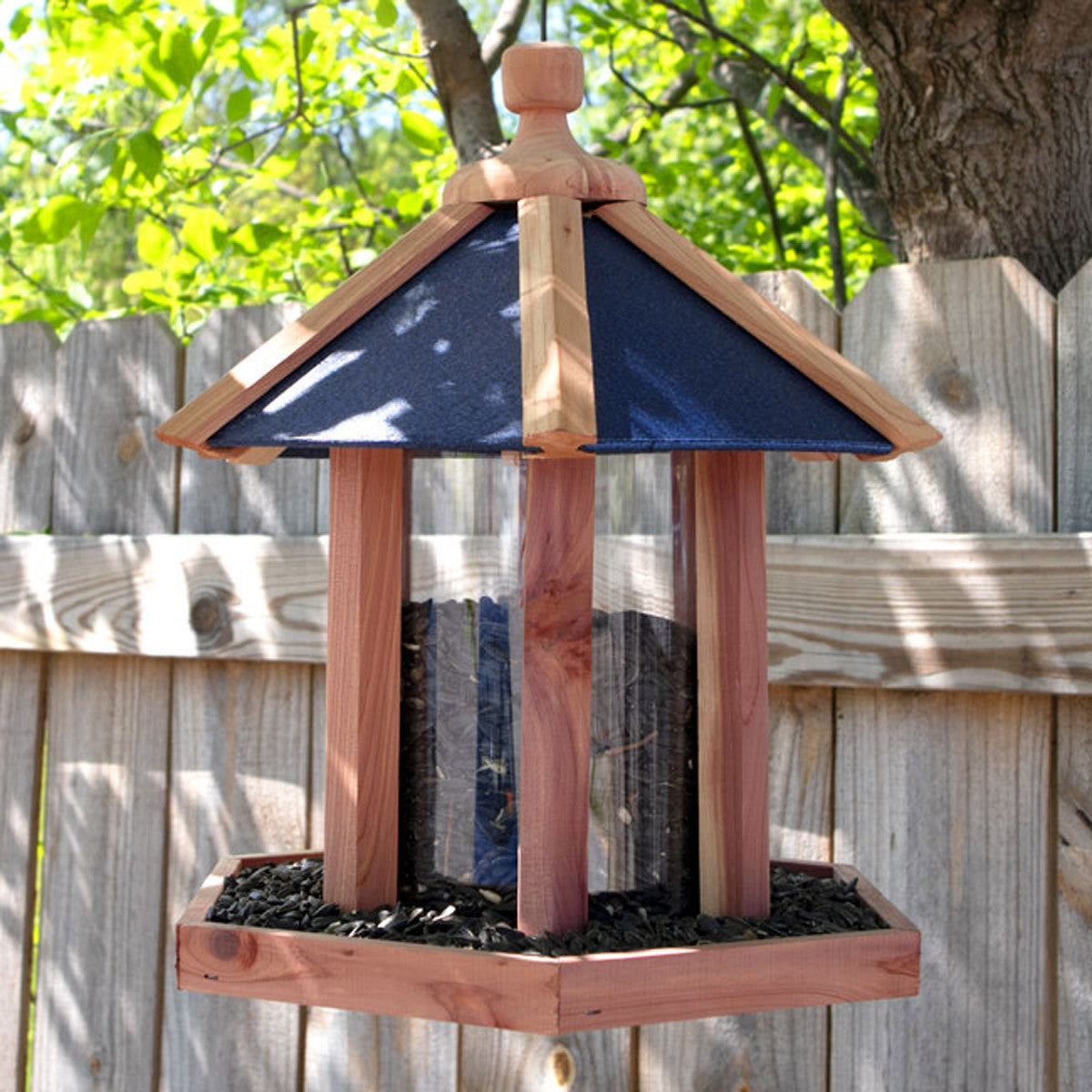 Cedar Gazebo Feeder