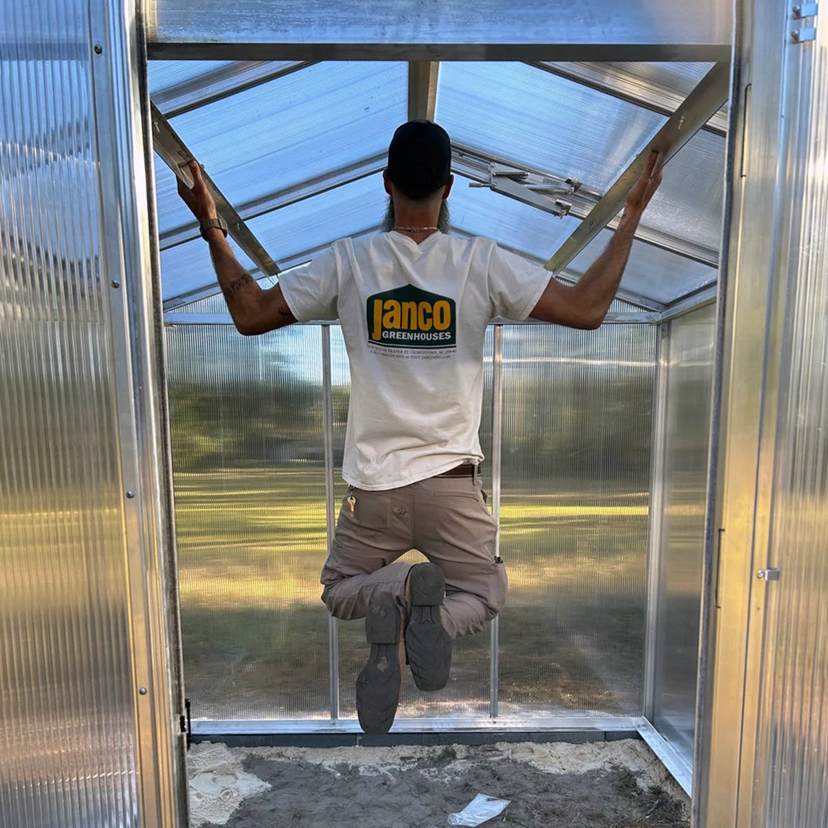 8' x 10' Palmetto Greenhouse