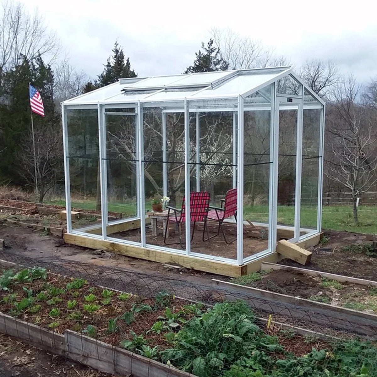 8' x 10' Palmetto Greenhouse
