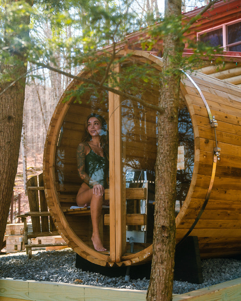 Panorama Vista Outdoor Sauna - 6 Person