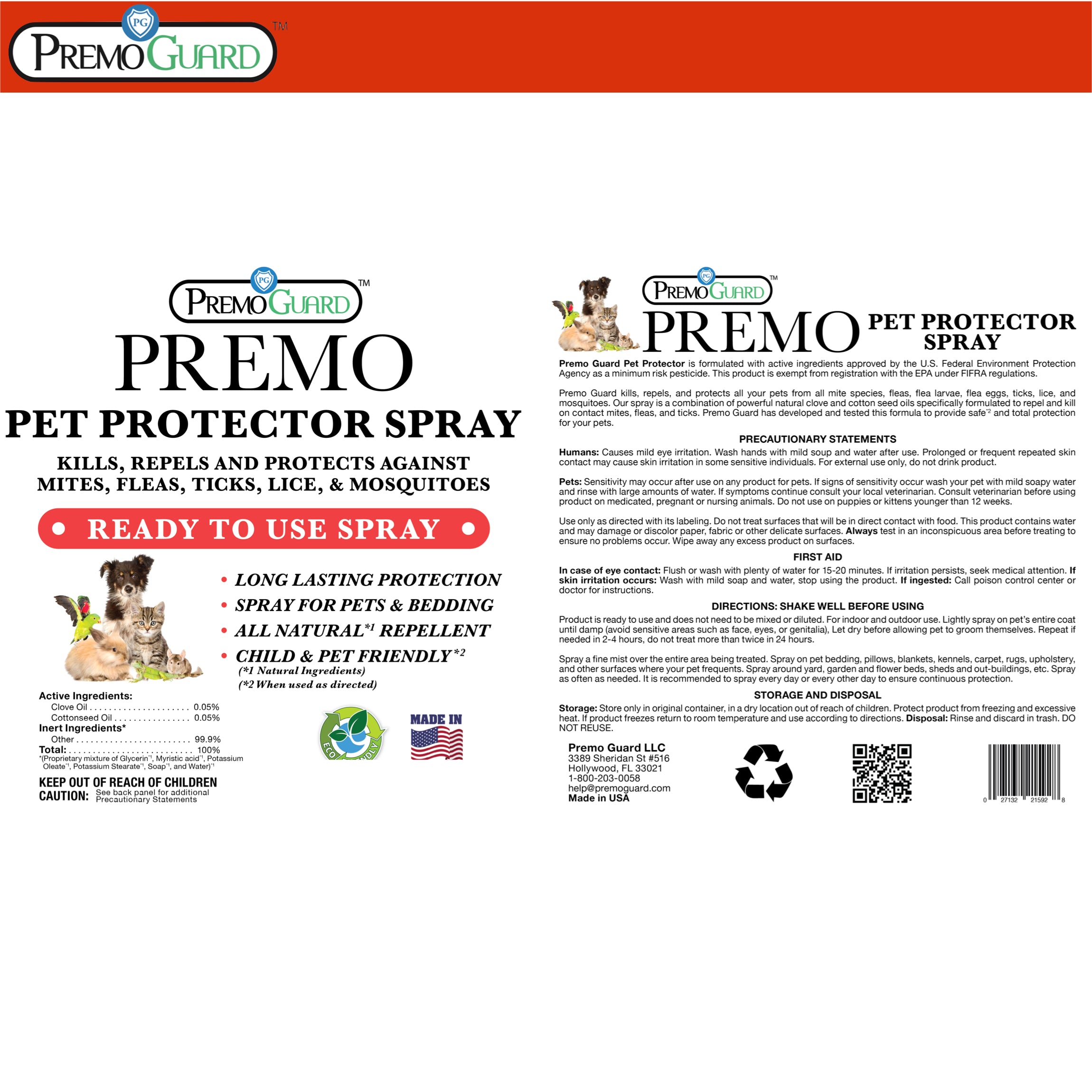 All Purpose Pet Protector - Plant Based Pest Control