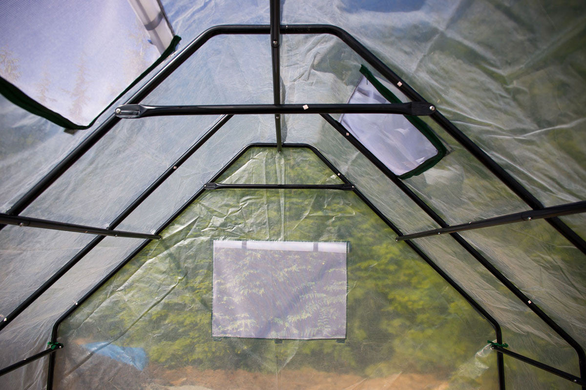 Greenhouse Frame and Ventilation Flaps