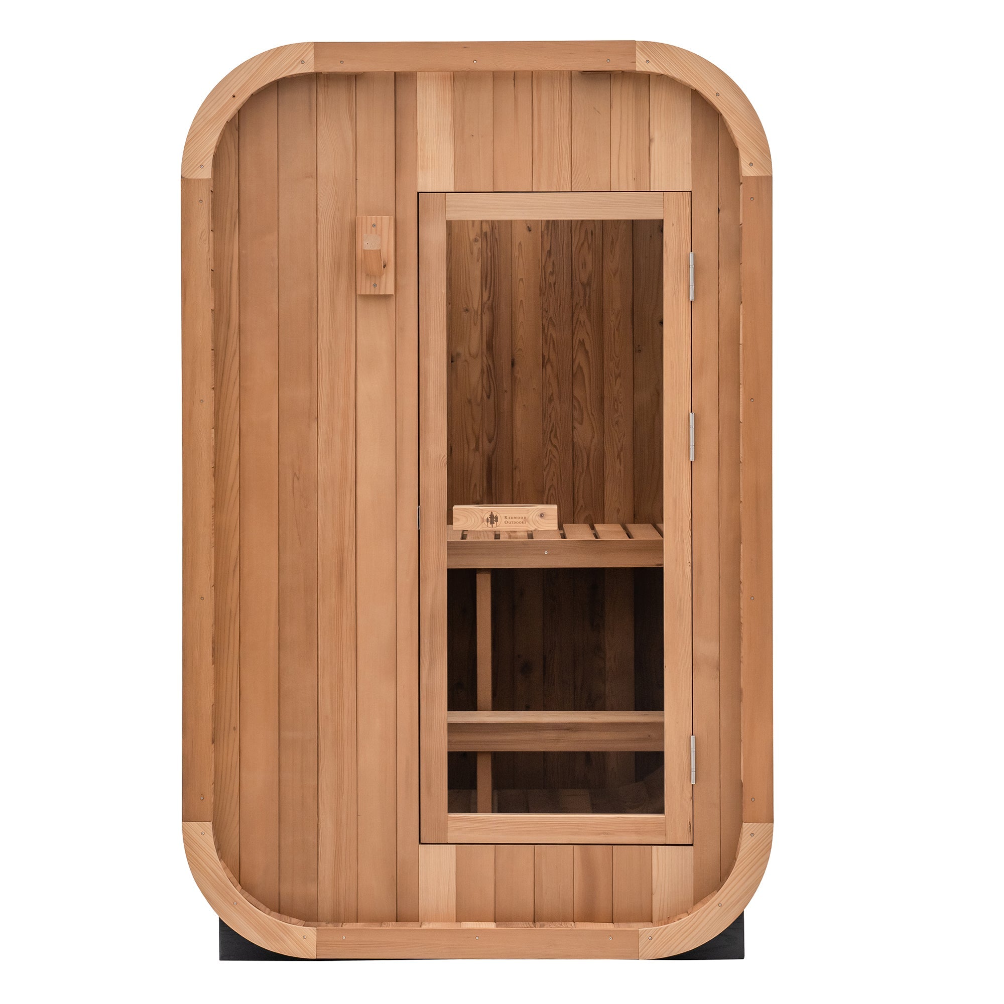 Duo Outdoor Sauna - 2 Person w/ Harvia Spirit Wi-Fi 8kW Heater