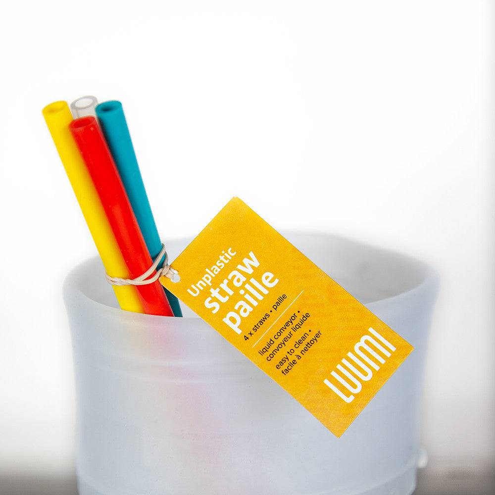 Luumi Silicone Straws 4-Pack