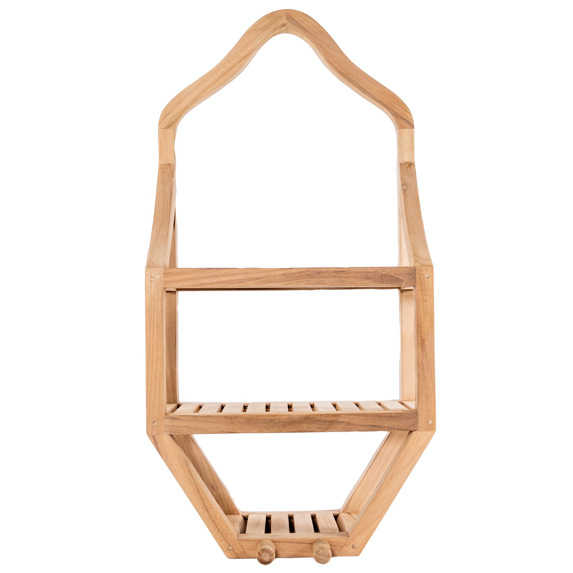 Natural Teak Tulum Shower Caddy