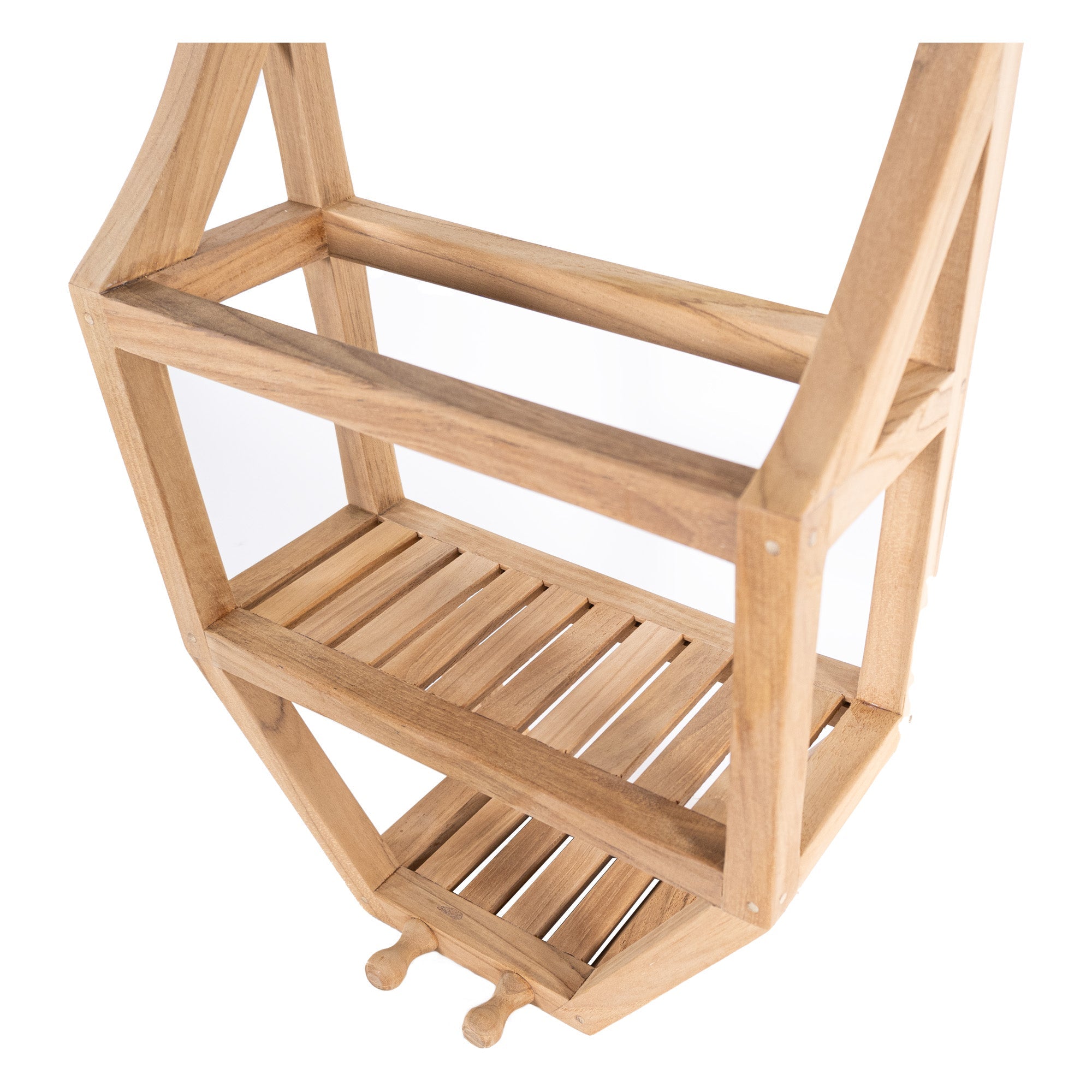 Natural Teak Tulum Shower Caddy