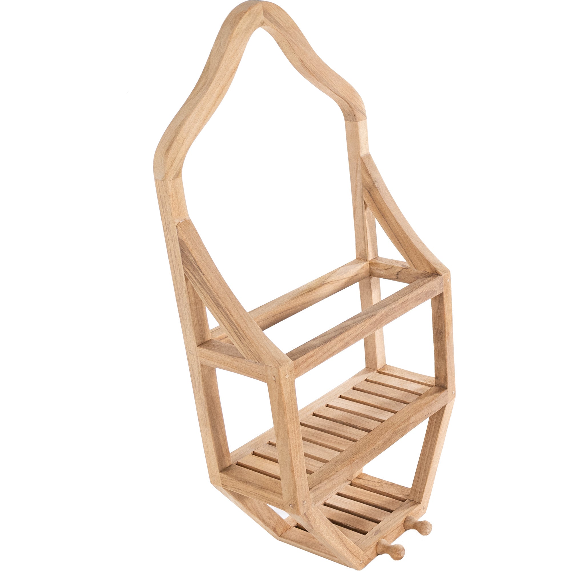 Natural Teak Tulum Shower Caddy