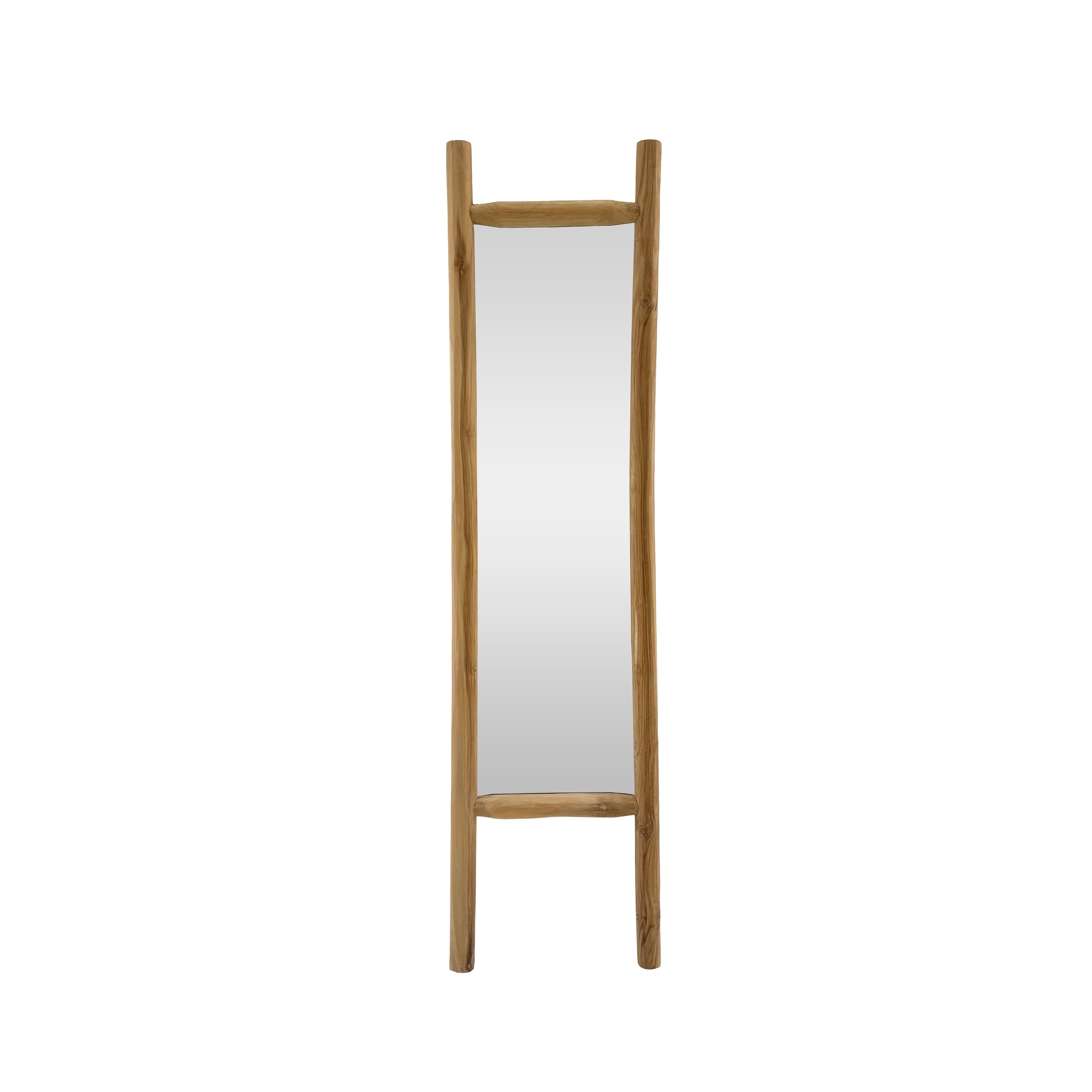 Natural Teak Branch Mirror - 6' Long