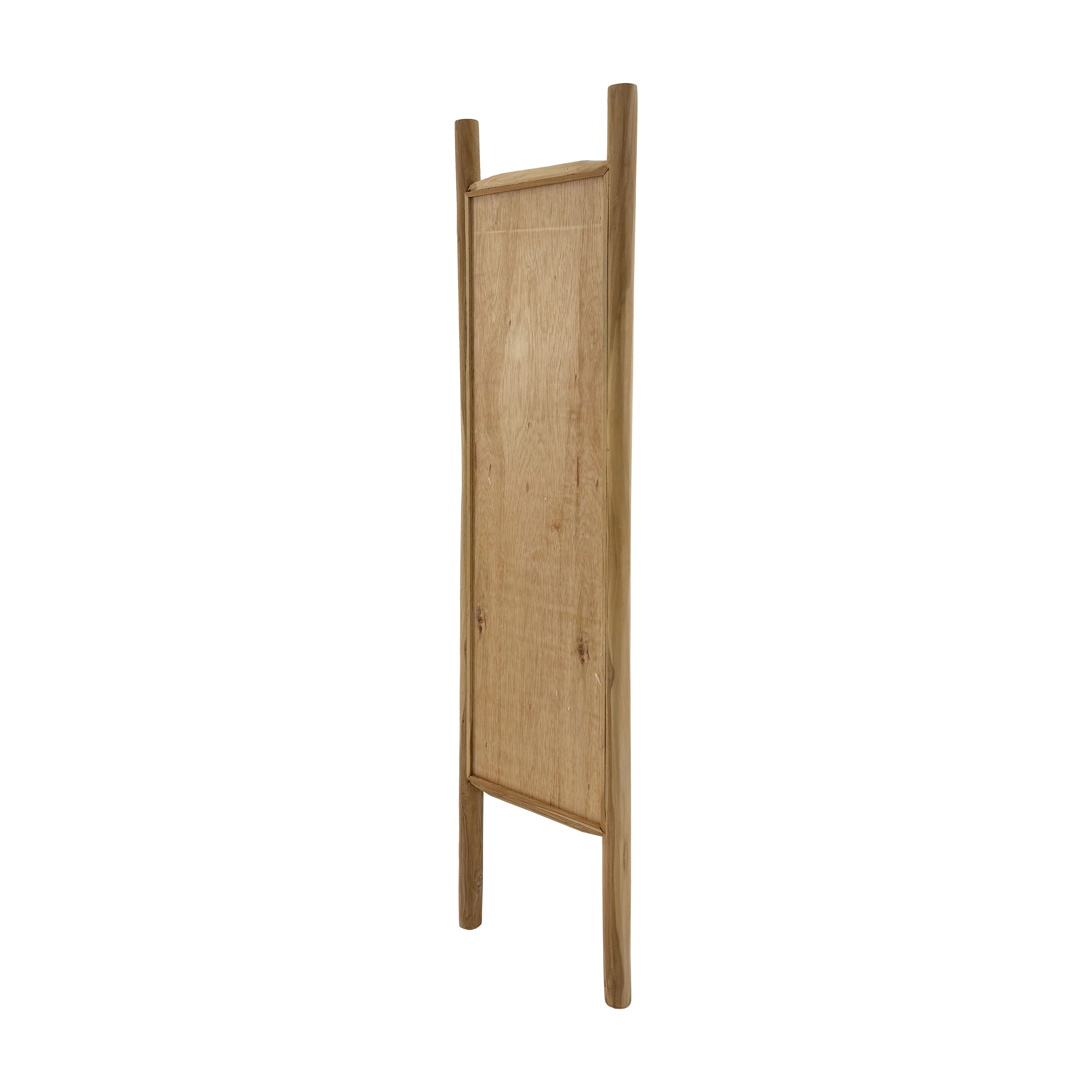 Natural Teak Branch Mirror - 6' Long