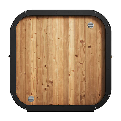Cube Luxury Outdoor Sauna Kit – 3 Person
