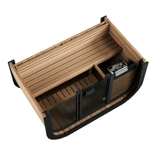 Cube Luxury Outdoor Sauna Kit – 3 Person