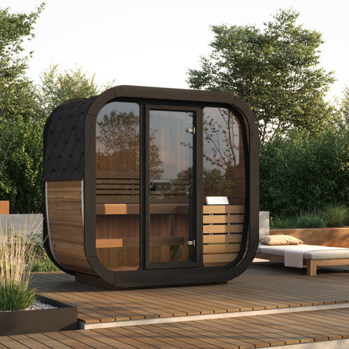 Cube Luxury Outdoor Sauna Kit – 3 Person