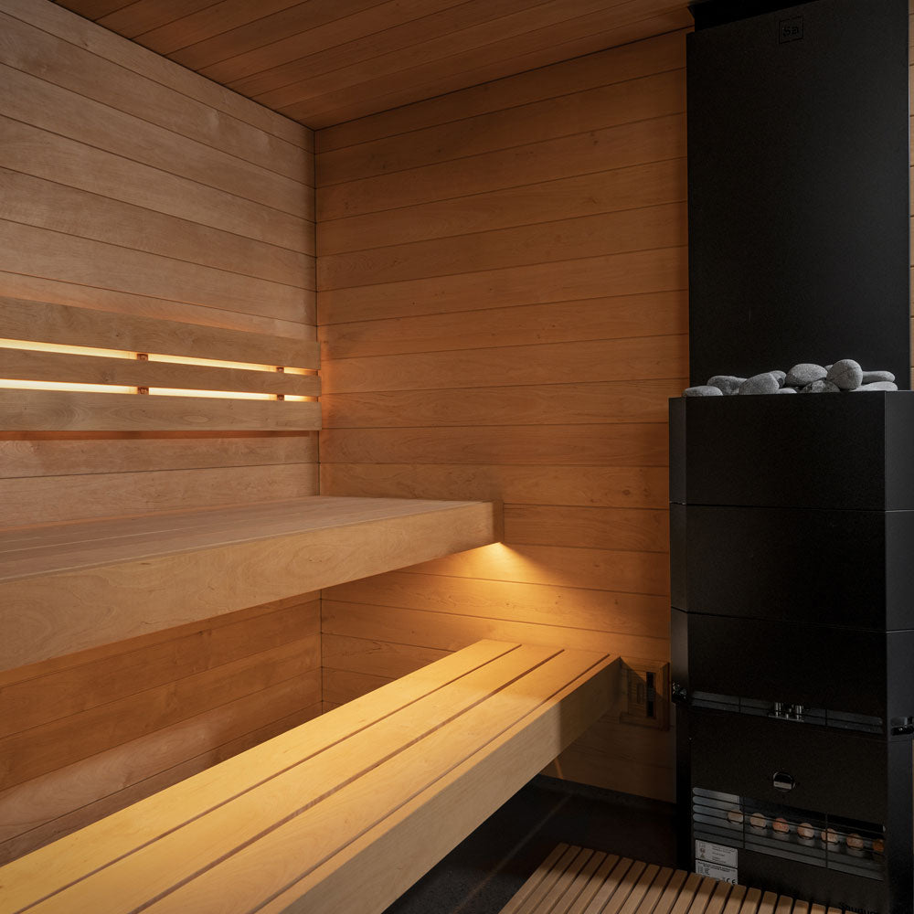 Outdoor Home Fully Assembled Sauna - 5 Persons