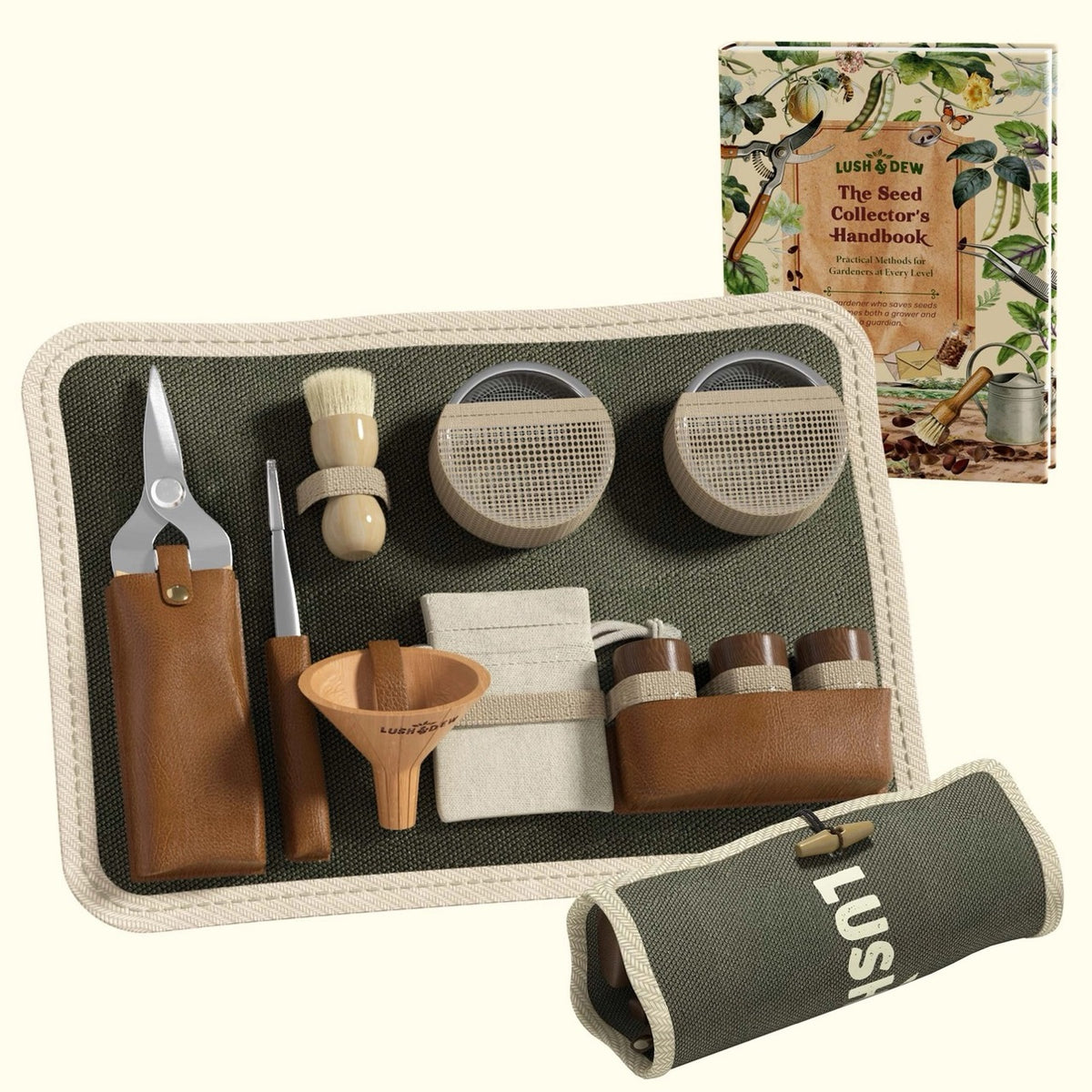 Ultimate Seed Saving Toolkit - Harvesting Supplies & Handbook