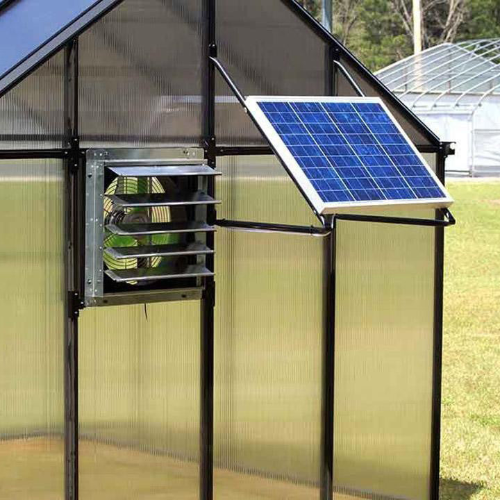 Greenhouse Solar Powered Ventilation System