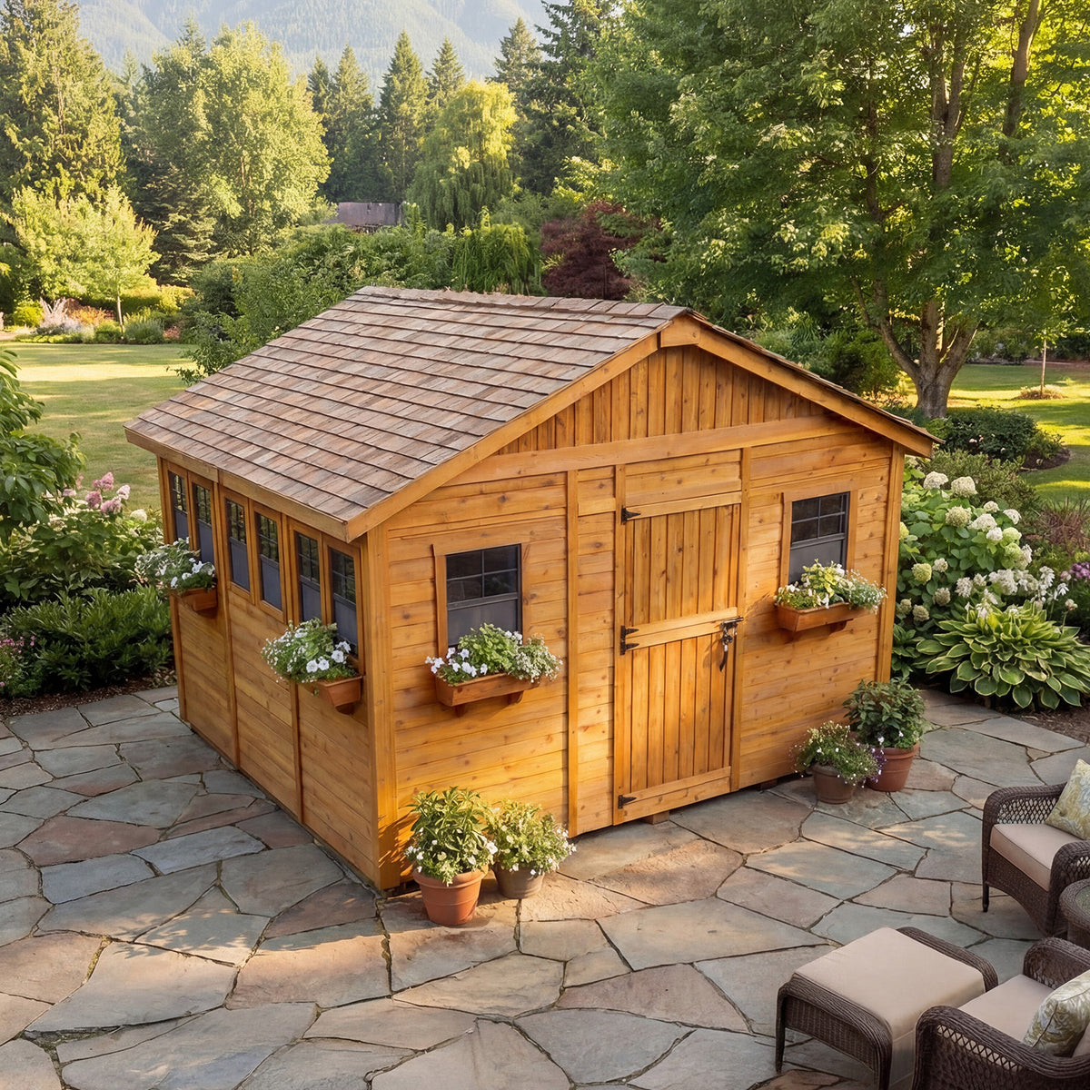 12' x 12' SunShed Garden Shed