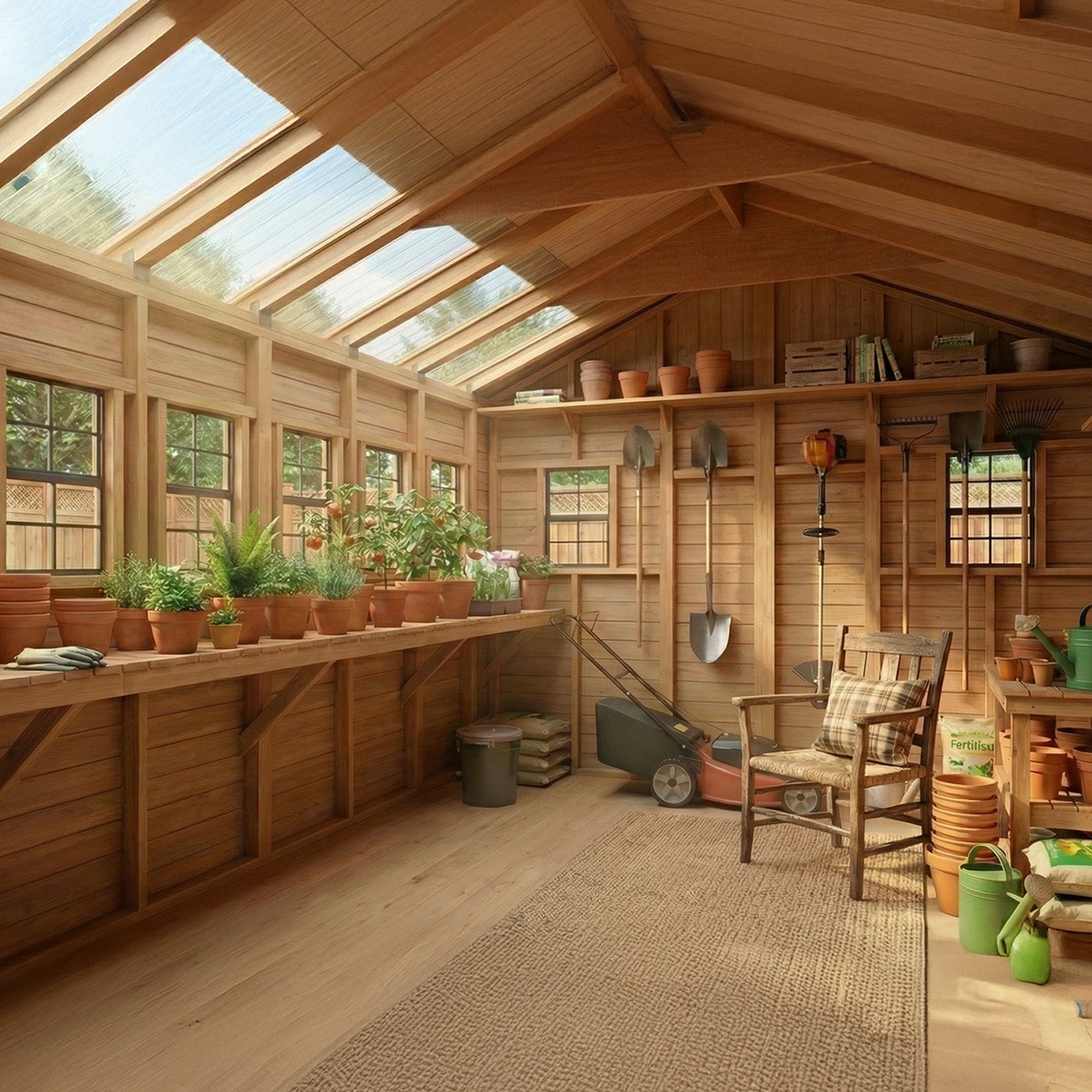 12' x 12' SunShed Garden Shed