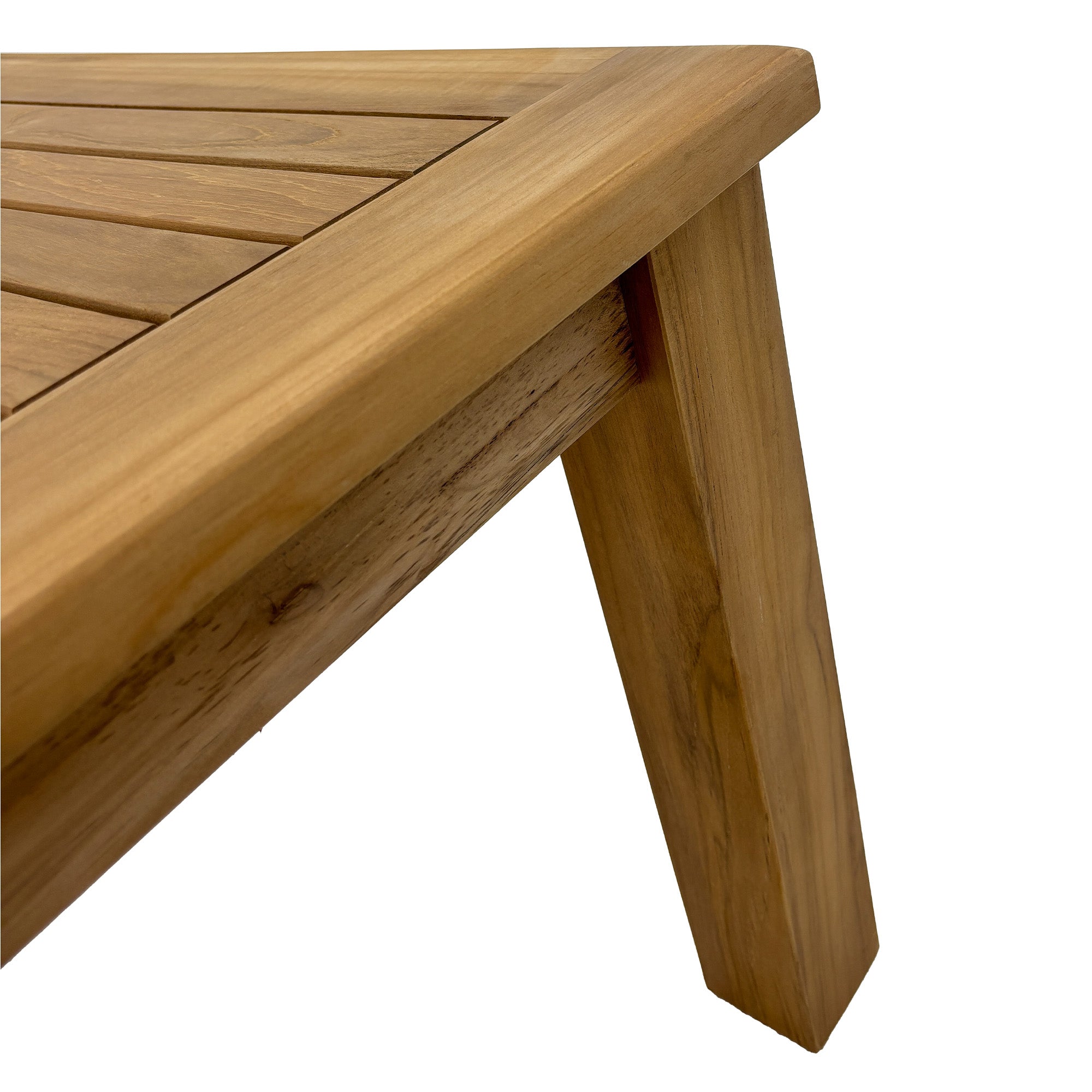 Natural Teak Kauai Outdoor Coffee Table - 4' Long