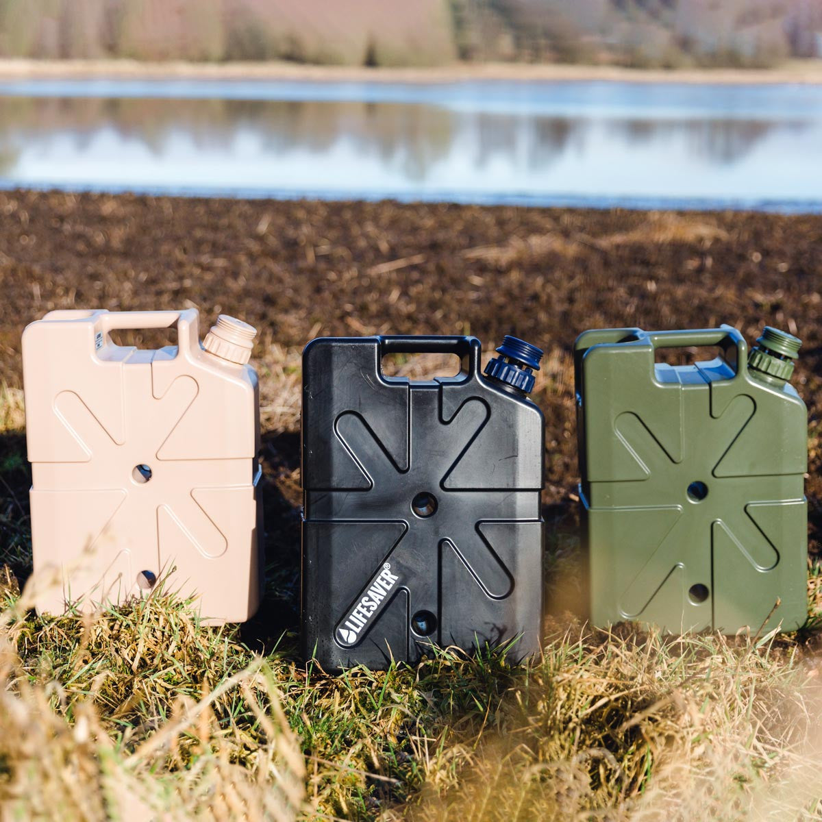 LifeSaver Tan, Black & Army Green 