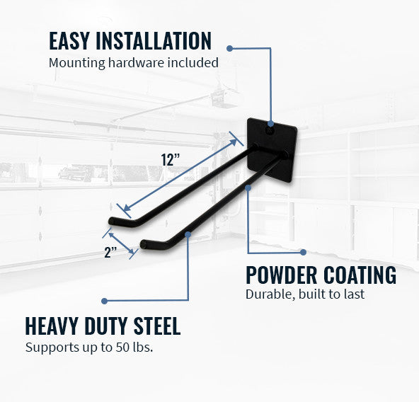 Wall-Mounted Ladder Storage Wall Hook