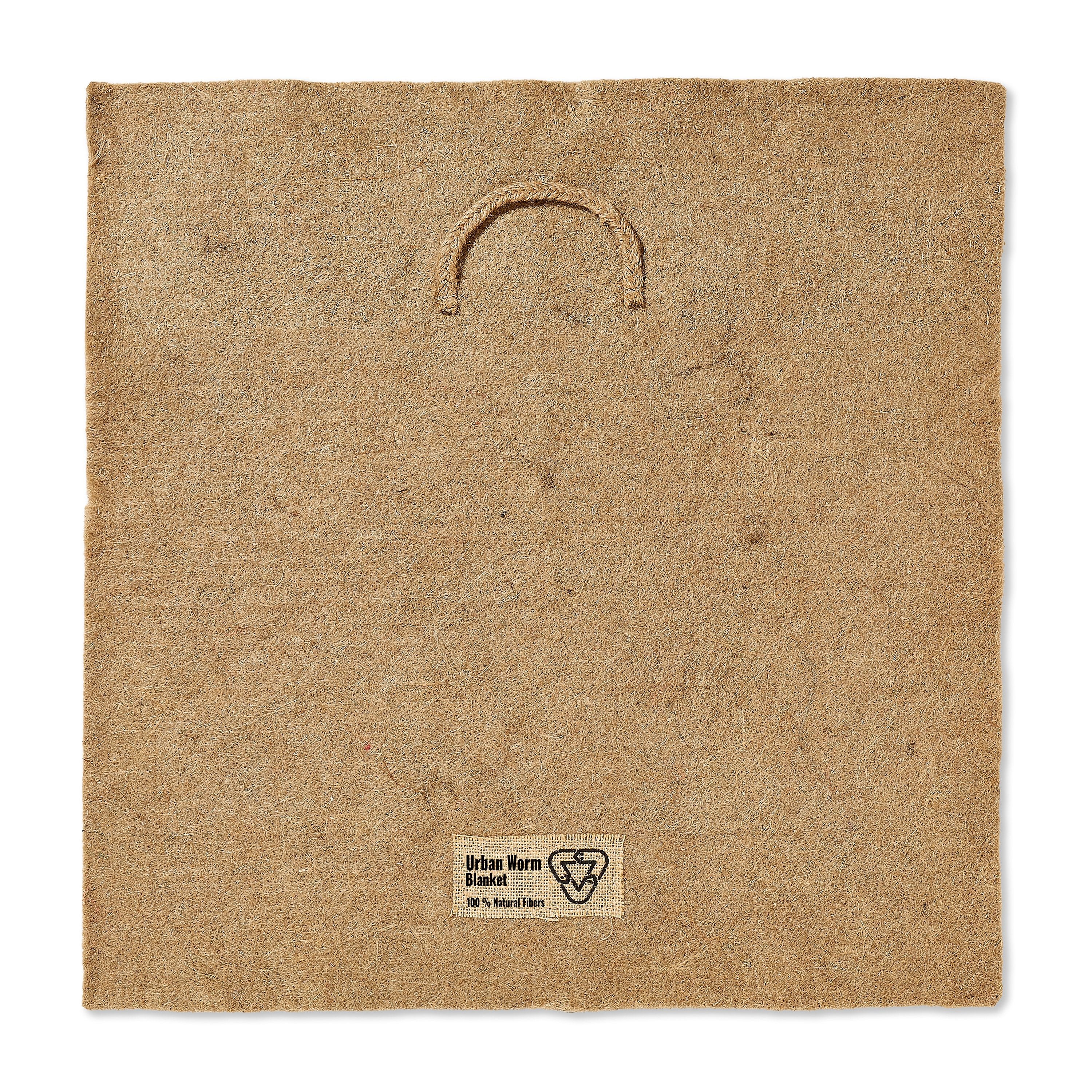 Urban Worm Blanket – Jute Compost Cover for Worm Bins & Composting Systems