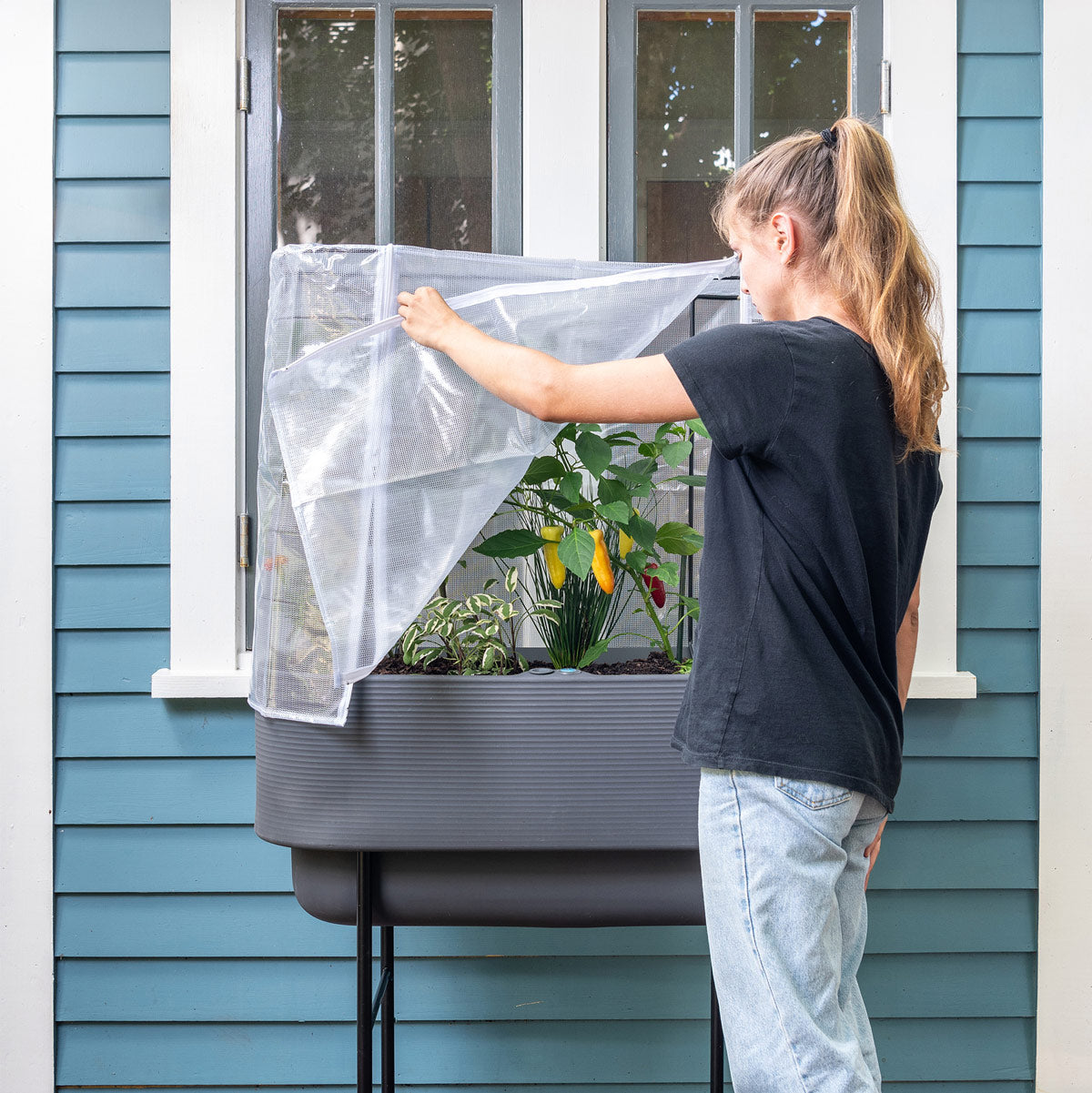 Nest Self-Watering Elevated Garden Planter