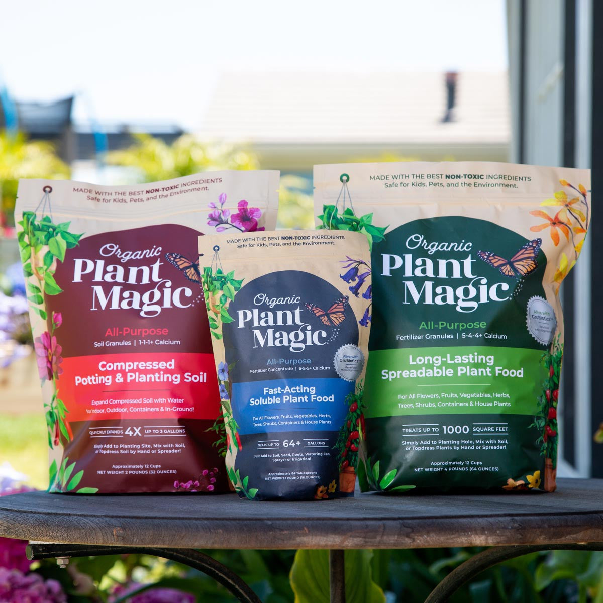 Long-Lasting, All-Purpose Granulated Plant Food 5-4-4