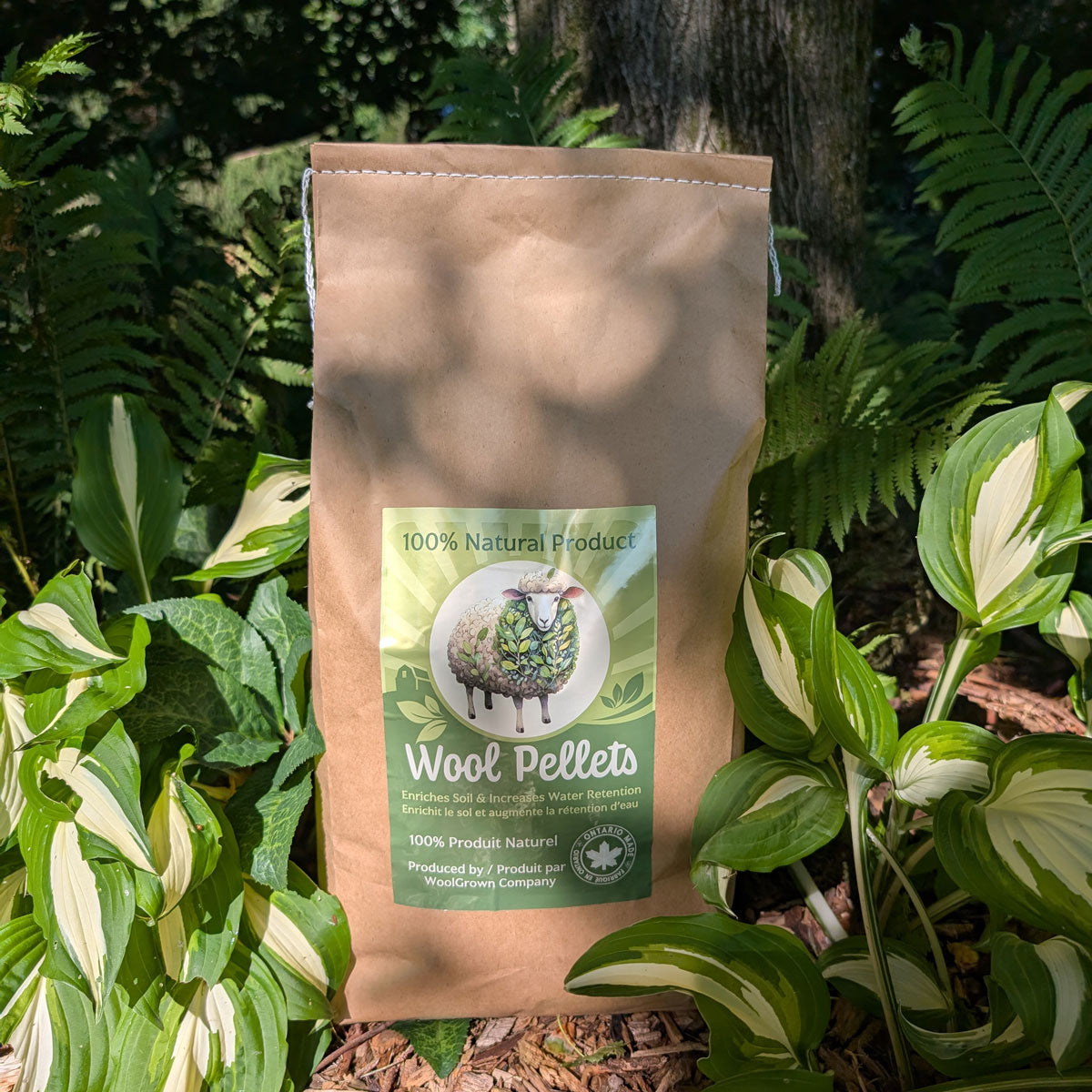 Organic Wool Garden Pellets - Natural Mulch & Slow Release Fertilizer