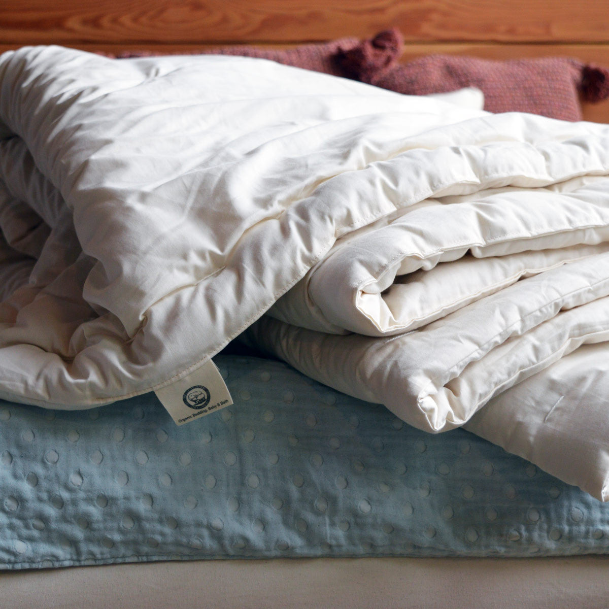 Twin-Size Wool Comforter