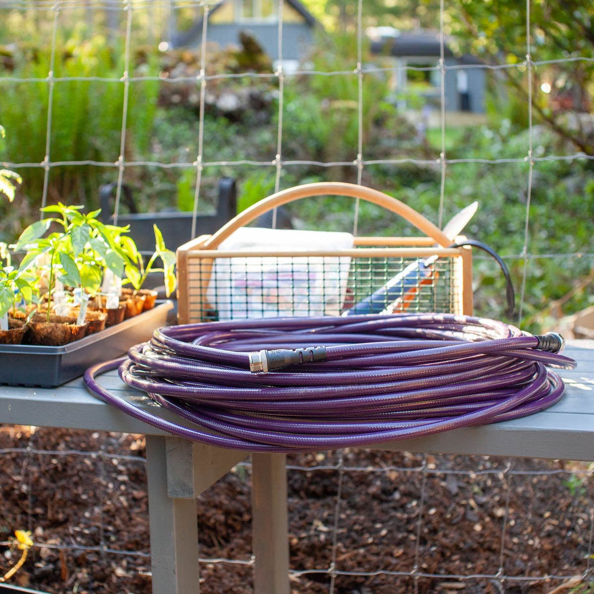 Premium Drinking Water Safe Garden Hose - Slim 7/16"